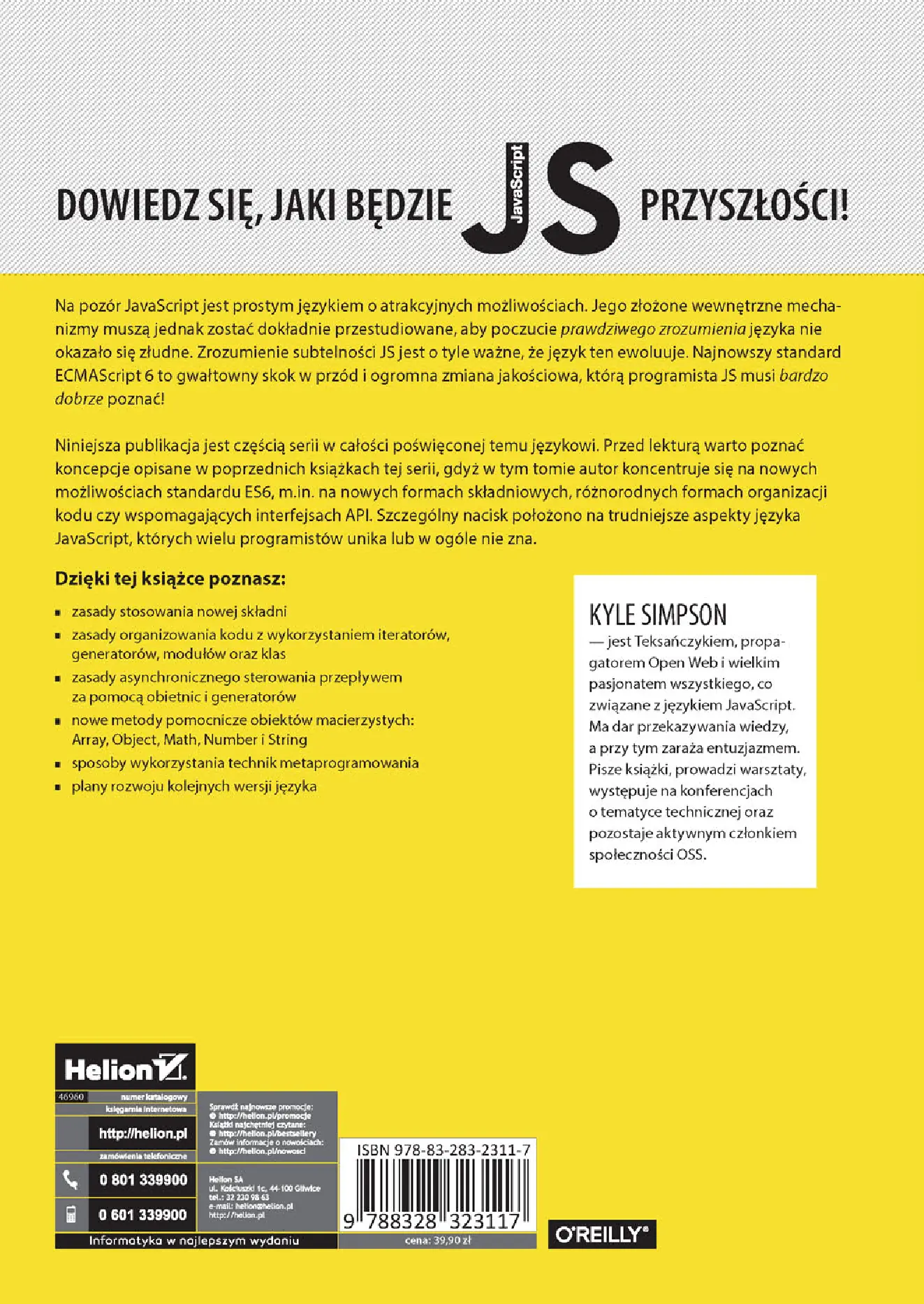 Fragment „Tajniki języka JavaScript. ECMAScript 6 i dalej” — strona 24 z 24