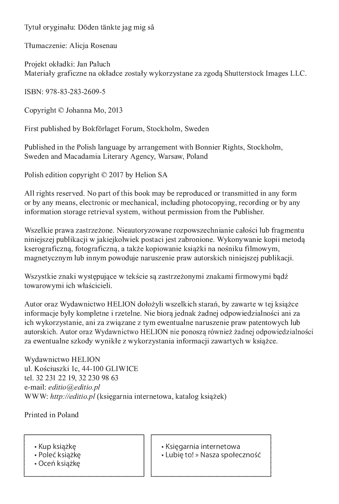 Fragment „Tak sobie wyobrażałam śmierć” — strona 2 z 14