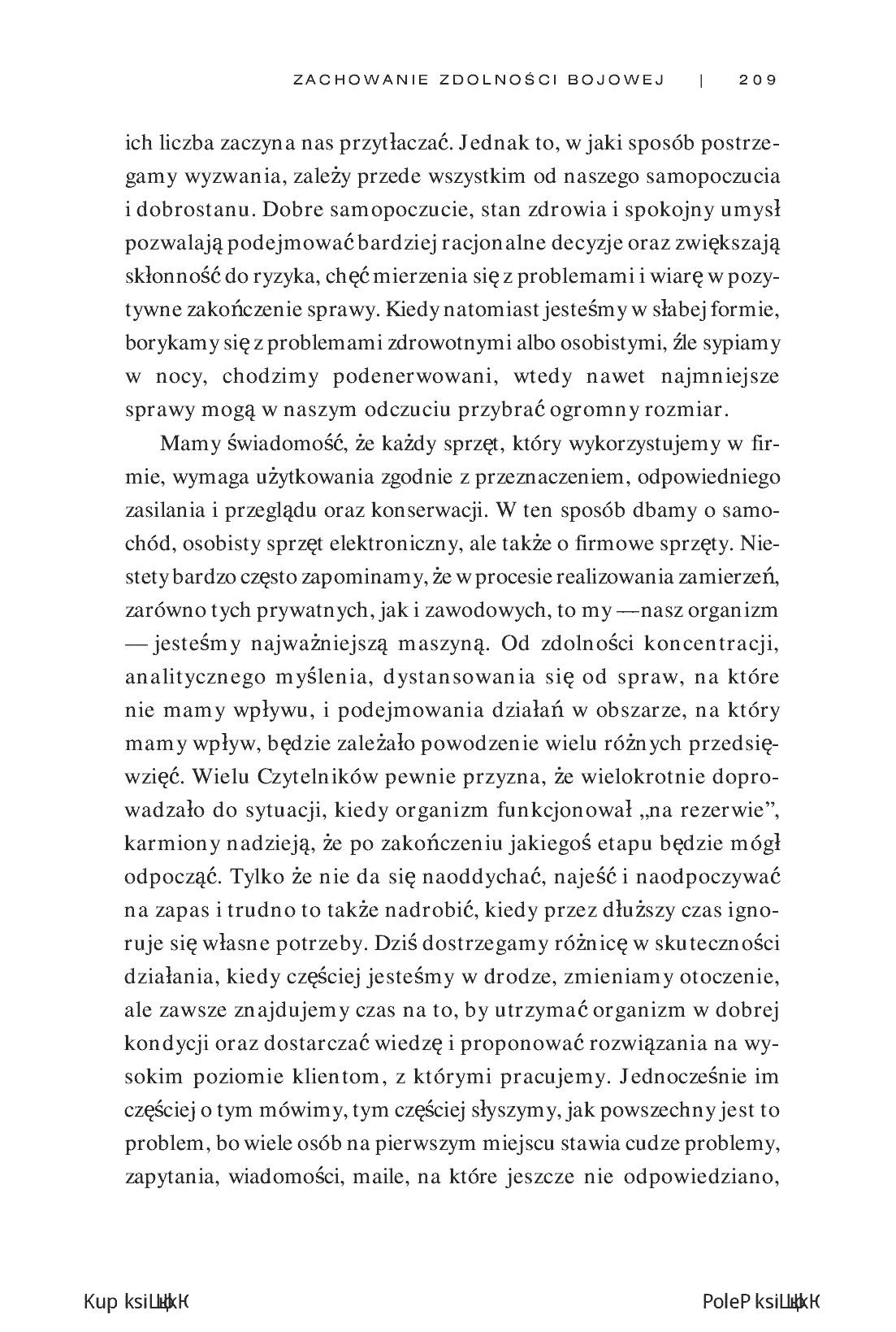 Fragment „Taktyki sił zbrojnych w życiu i biznesie. Skuteczność - reputacja - wpływ” — strona 15 z 26