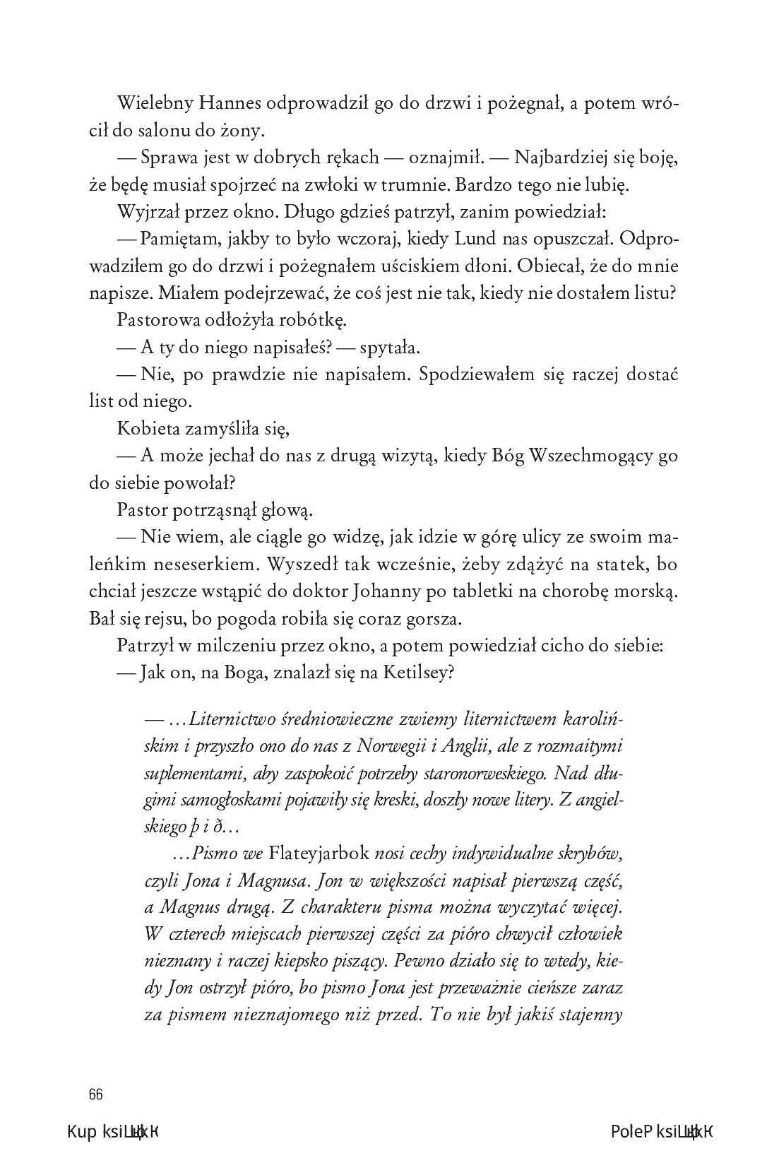 Fragment „Tajemnica wyspy Flatey” — strona 11 z 14