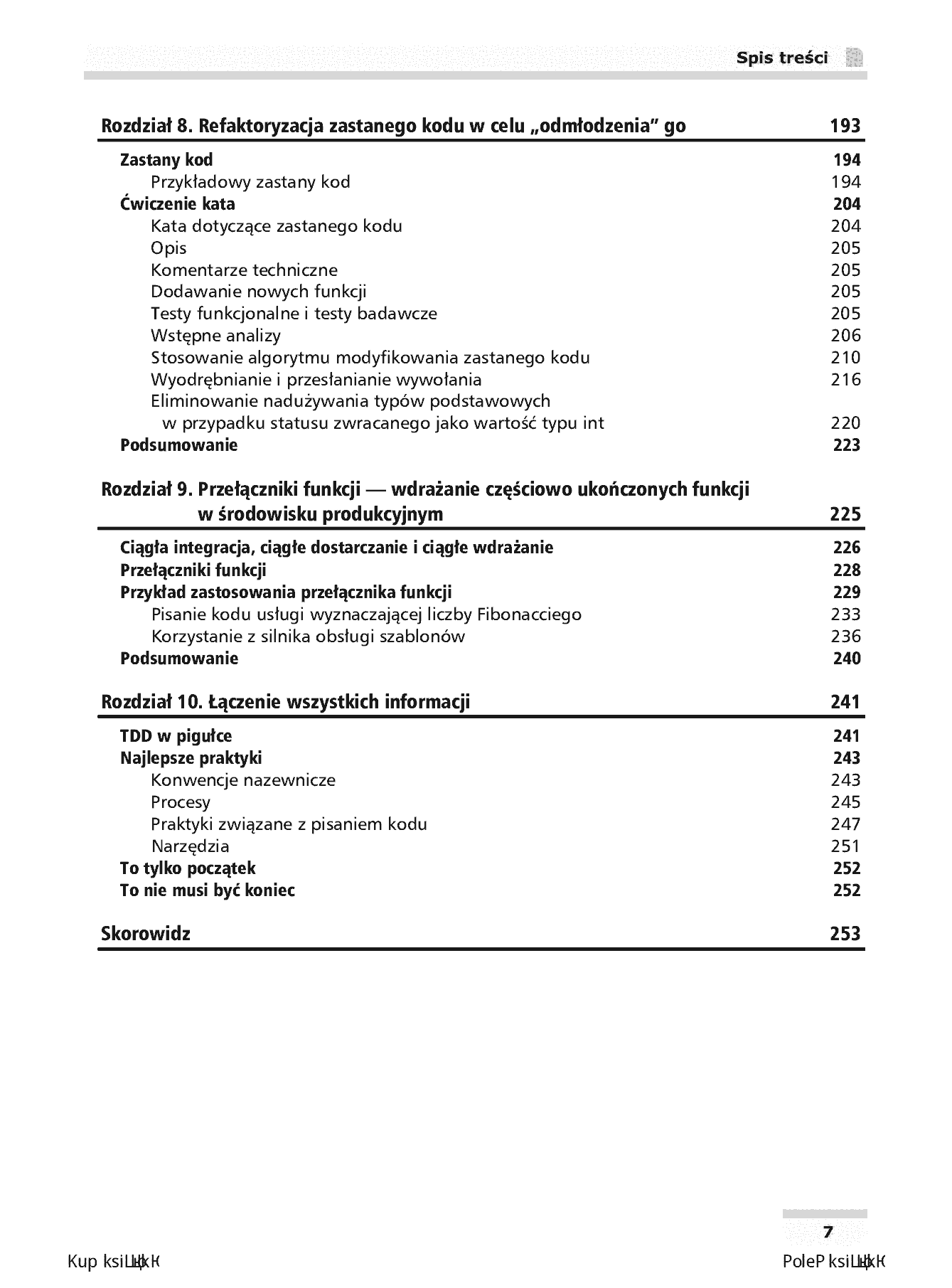 Fragment „TDD. Programowanie w Javie sterowane testami” — strona 7 z 30