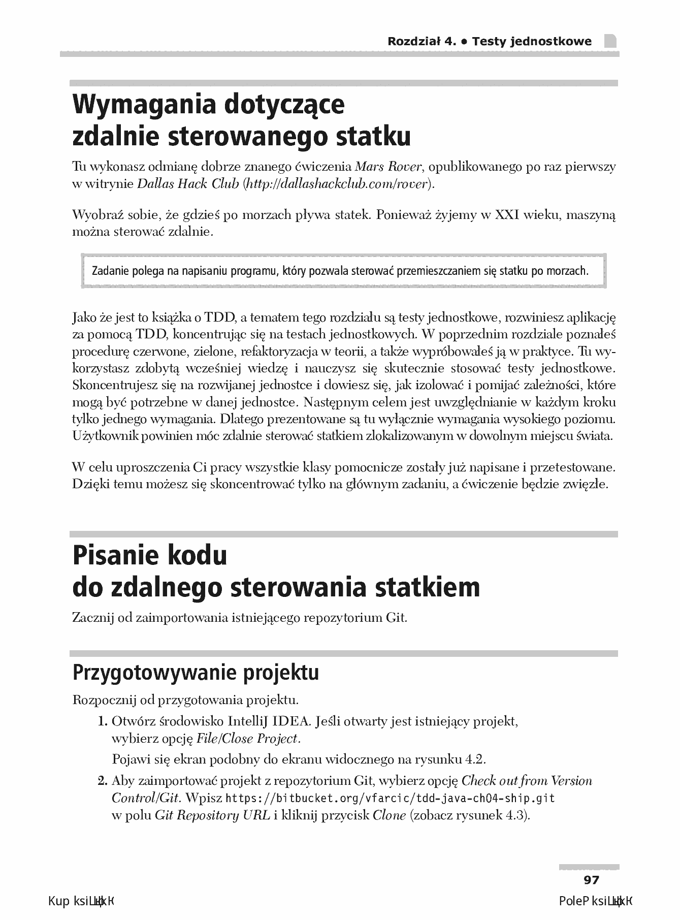 Fragment „TDD. Programowanie w Javie sterowane testami” — strona 17 z 30