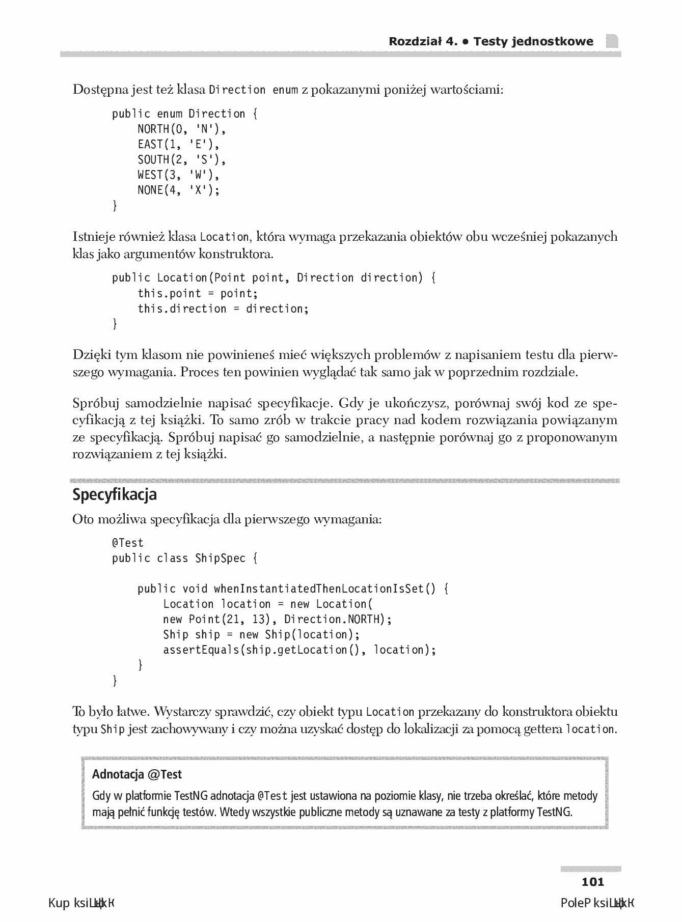 Fragment „TDD. Programowanie w Javie sterowane testami” — strona 21 z 30