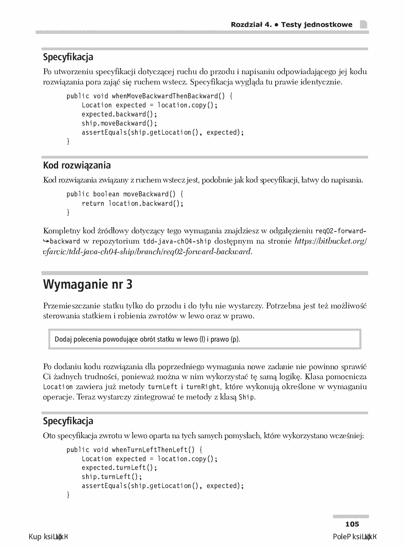 Fragment „TDD. Programowanie w Javie sterowane testami” — strona 25 z 30