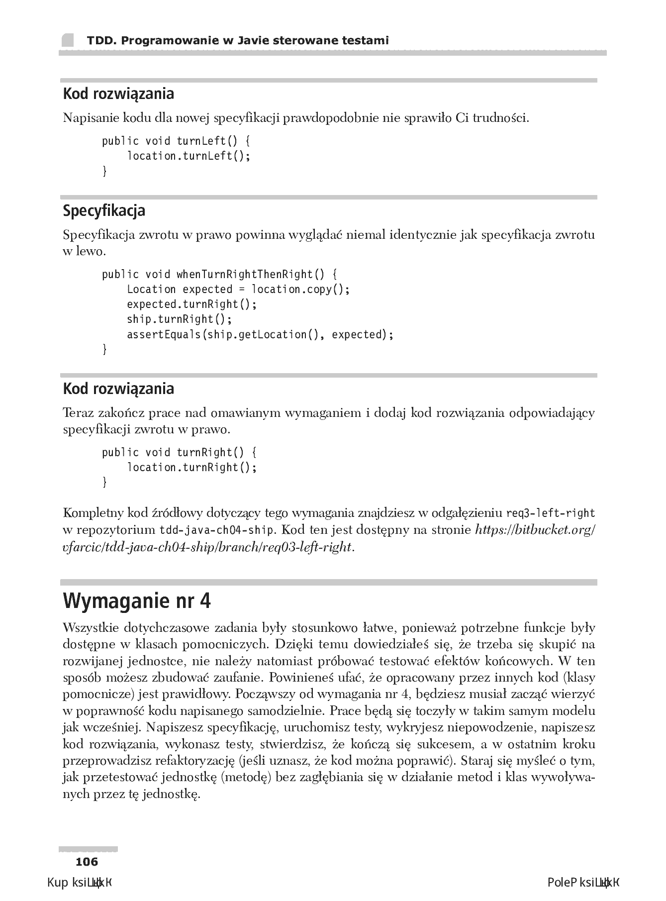 Fragment „TDD. Programowanie w Javie sterowane testami” — strona 26 z 30