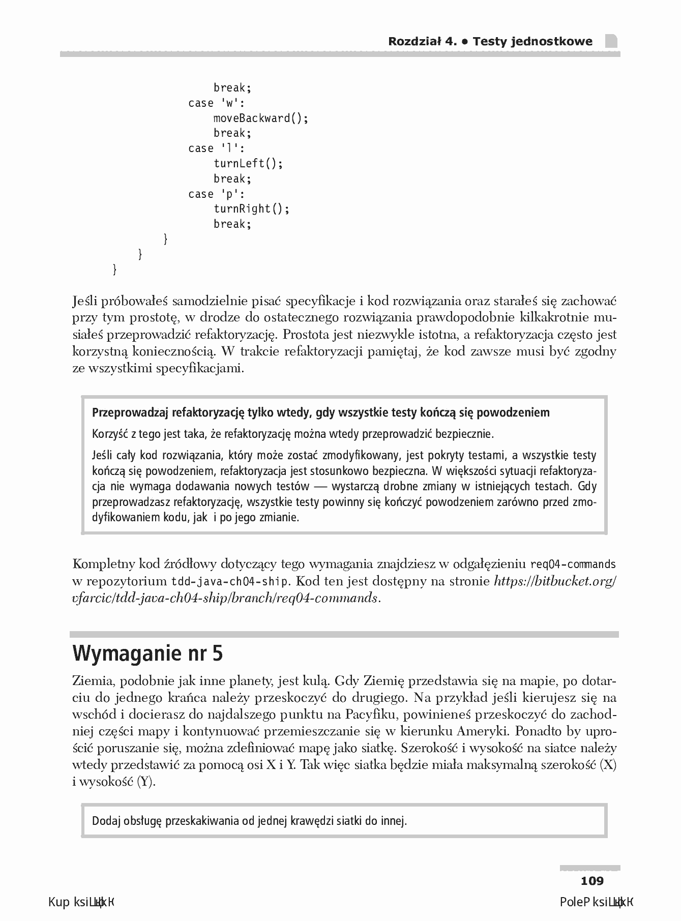 Fragment „TDD. Programowanie w Javie sterowane testami” — strona 29 z 30