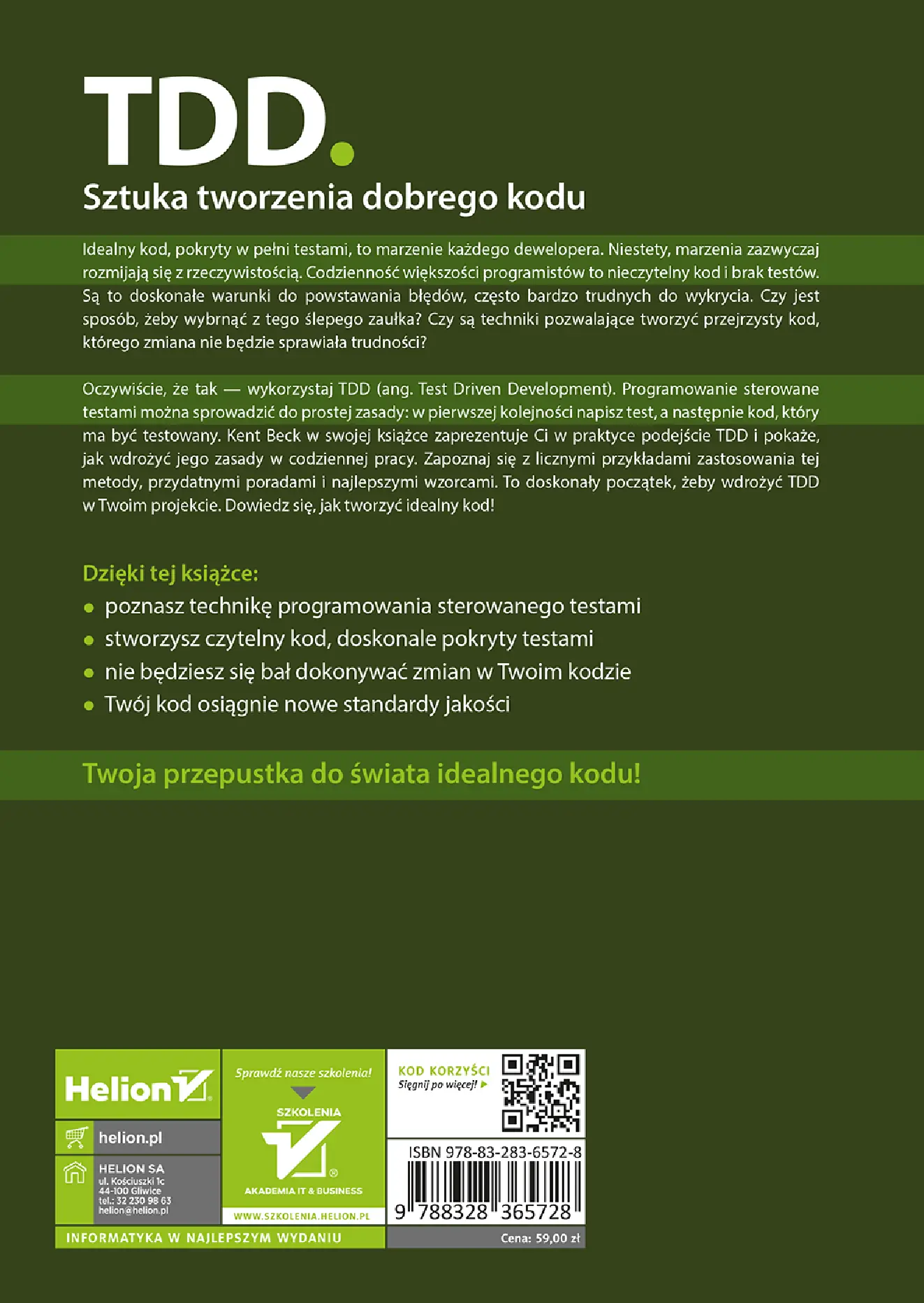 Fragment „TDD. Sztuka tworzenia dobrego kodu” — strona 22 z 22
