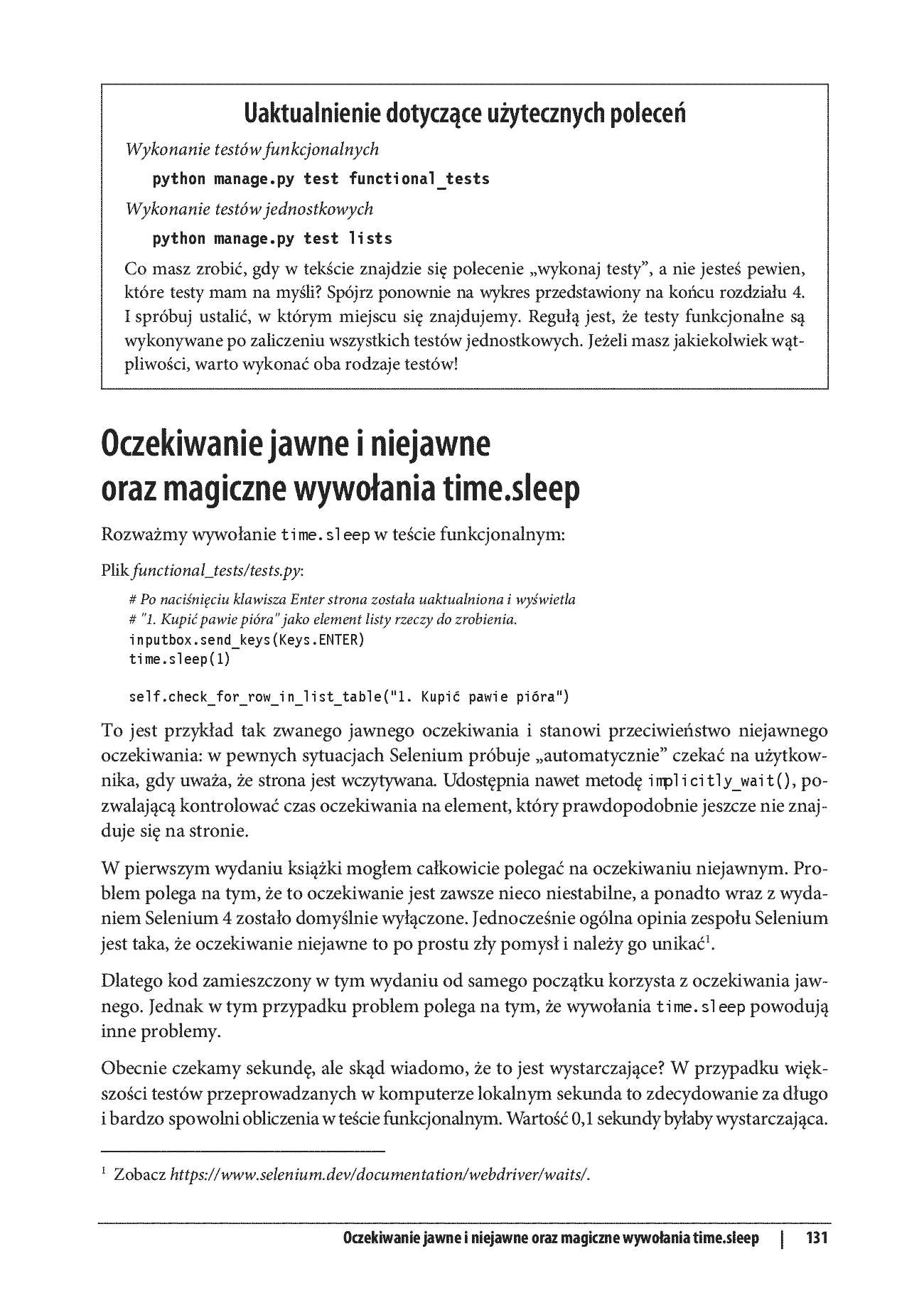 Fragment „Test-Driven Development w Pythonie. Praktyczne tworzenie aplikacji z Django, Selenium i JavaScript. Wydanie III” — strona 19 z 30