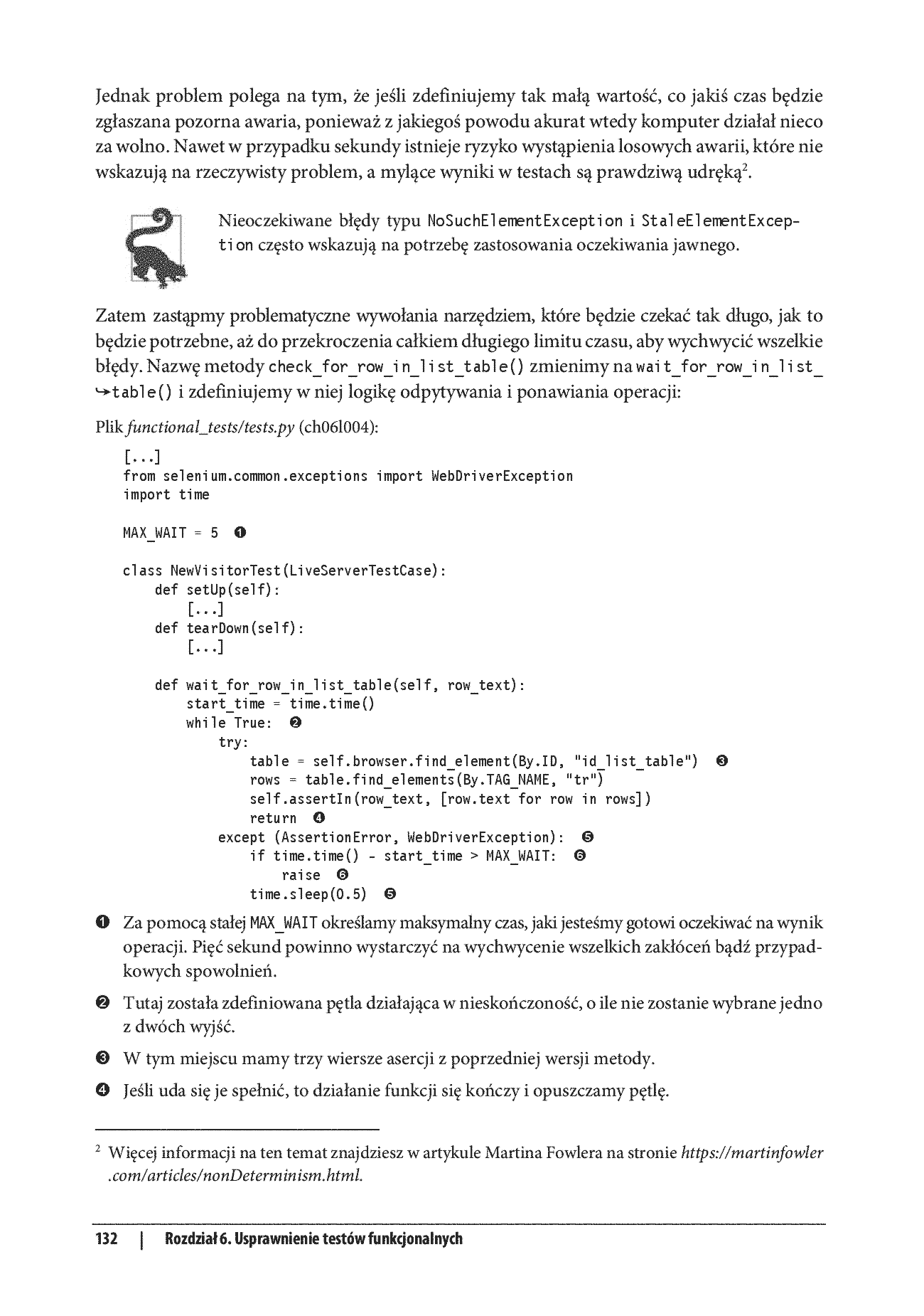 Fragment „Test-Driven Development w Pythonie. Praktyczne tworzenie aplikacji z Django, Selenium i JavaScript. Wydanie III” — strona 20 z 30