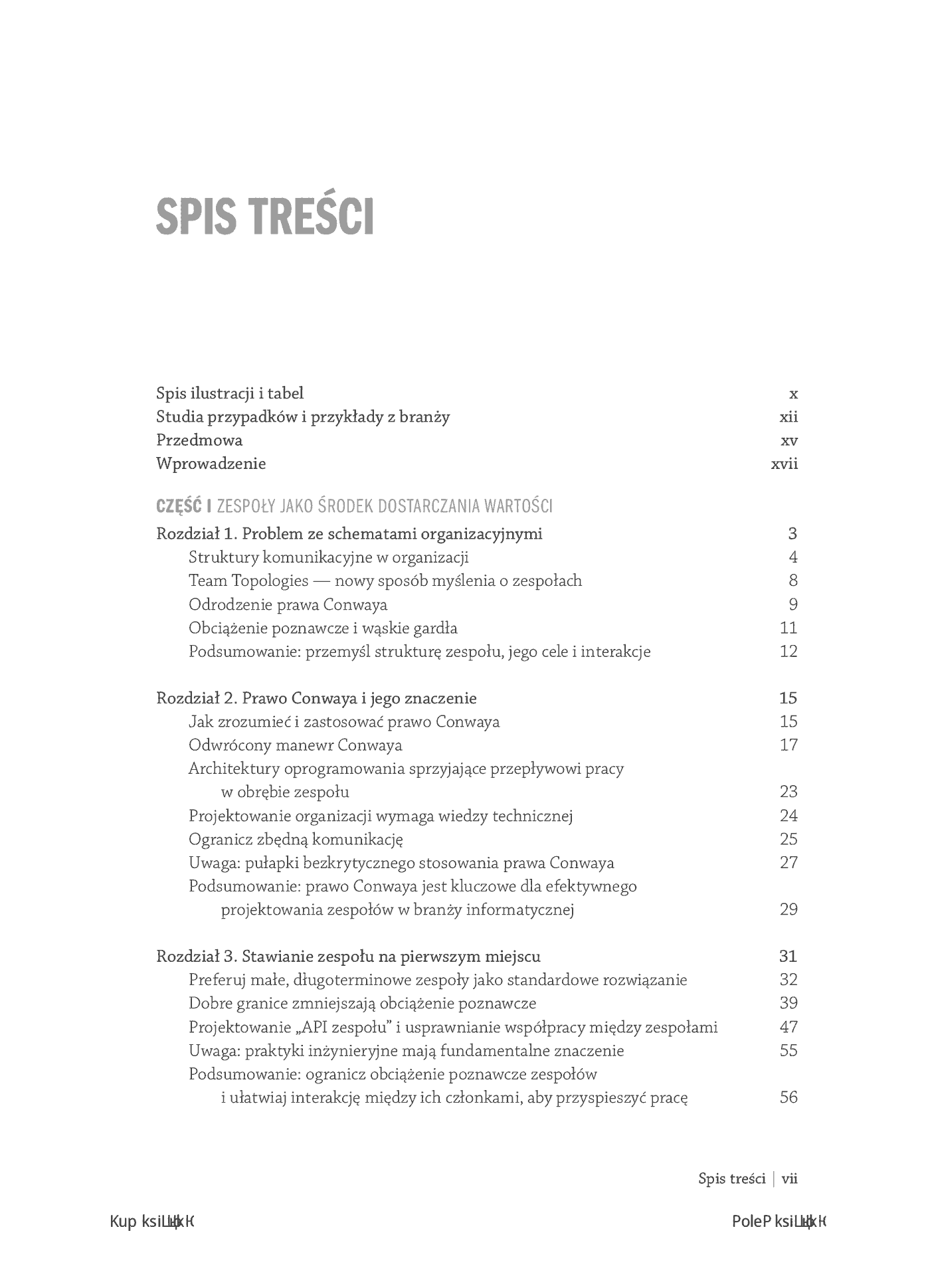 Fragment „Team Topologies. Organizowanie biznesu i zespołów technologicznych dla szybkiego przepływu pracy” — strona 3 z 28