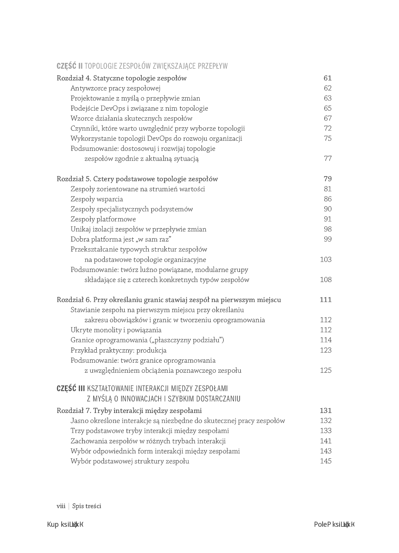 Fragment „Team Topologies. Organizowanie biznesu i zespołów technologicznych dla szybkiego przepływu pracy” — strona 4 z 28