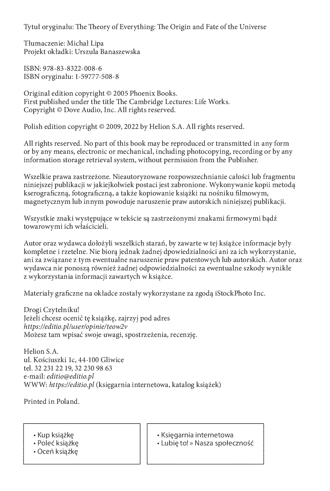 Fragment „Teoria wszystkiego, czyli krótka historia wszechświata” — strona 2 z 24