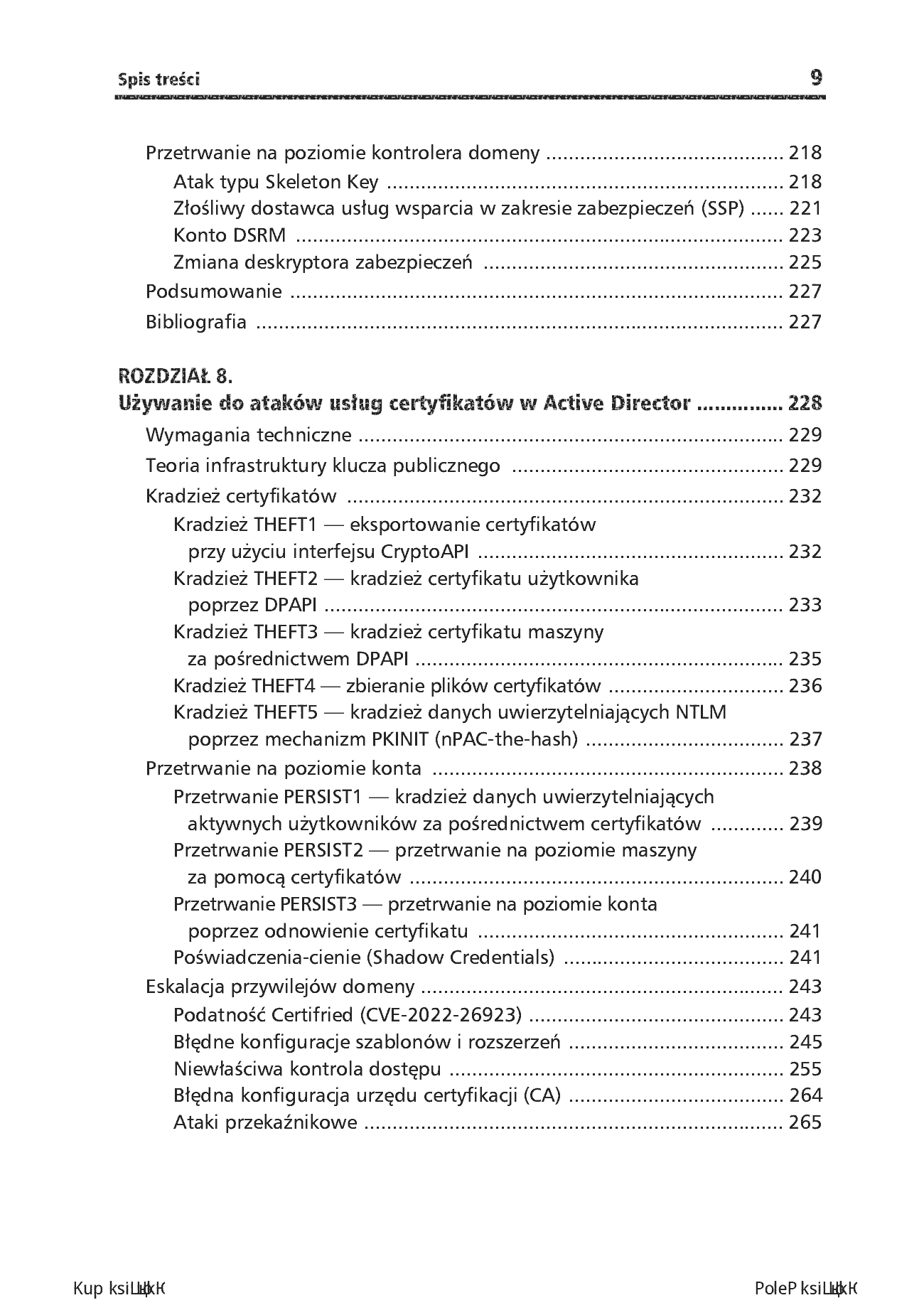 Fragment „Testy penetracyjne środowiska Active Directory i infrastruktury opartej na systemie Windows” — strona 7 z 30