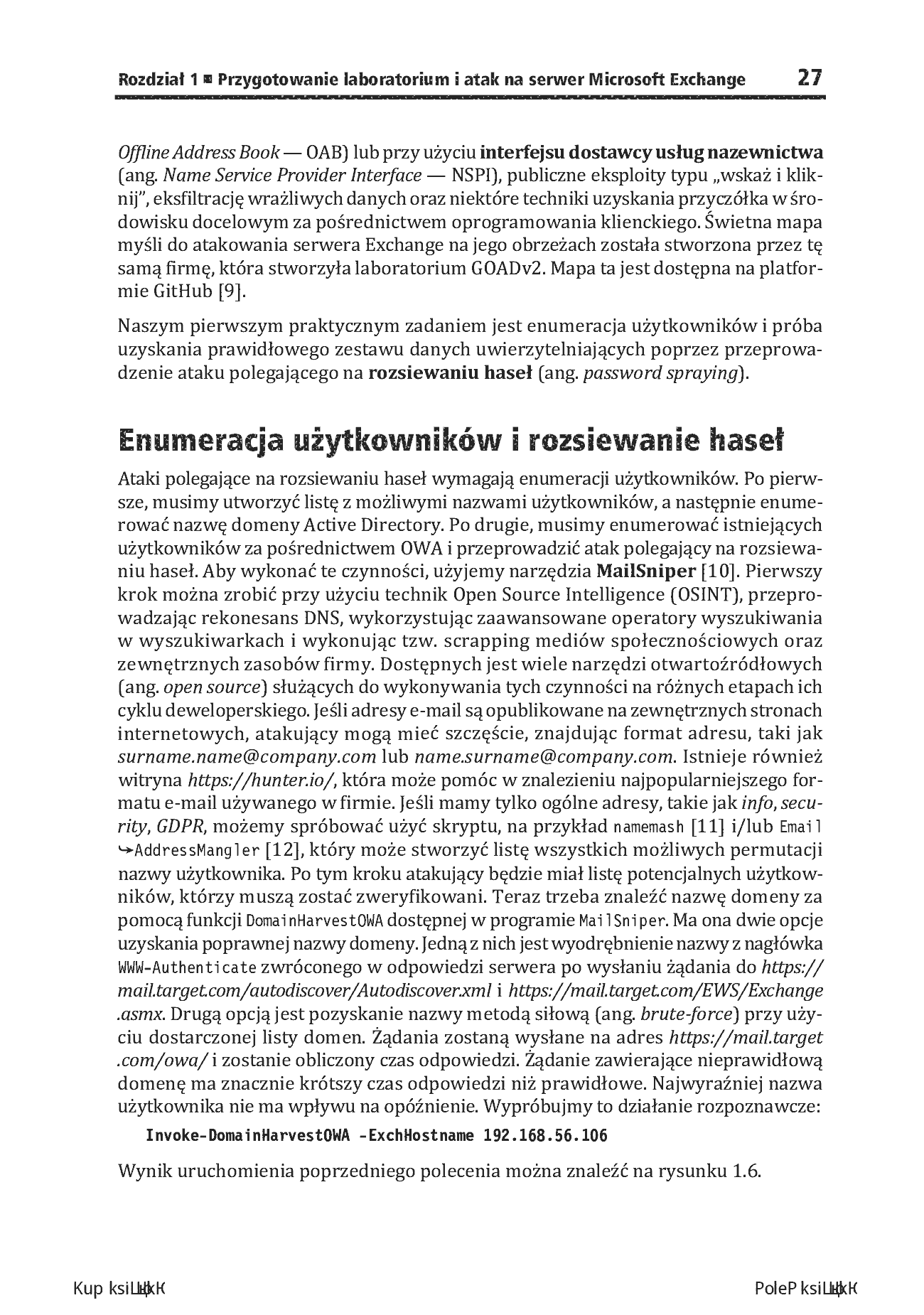 Fragment „Testy penetracyjne środowiska Active Directory i infrastruktury opartej na systemie Windows” — strona 19 z 30