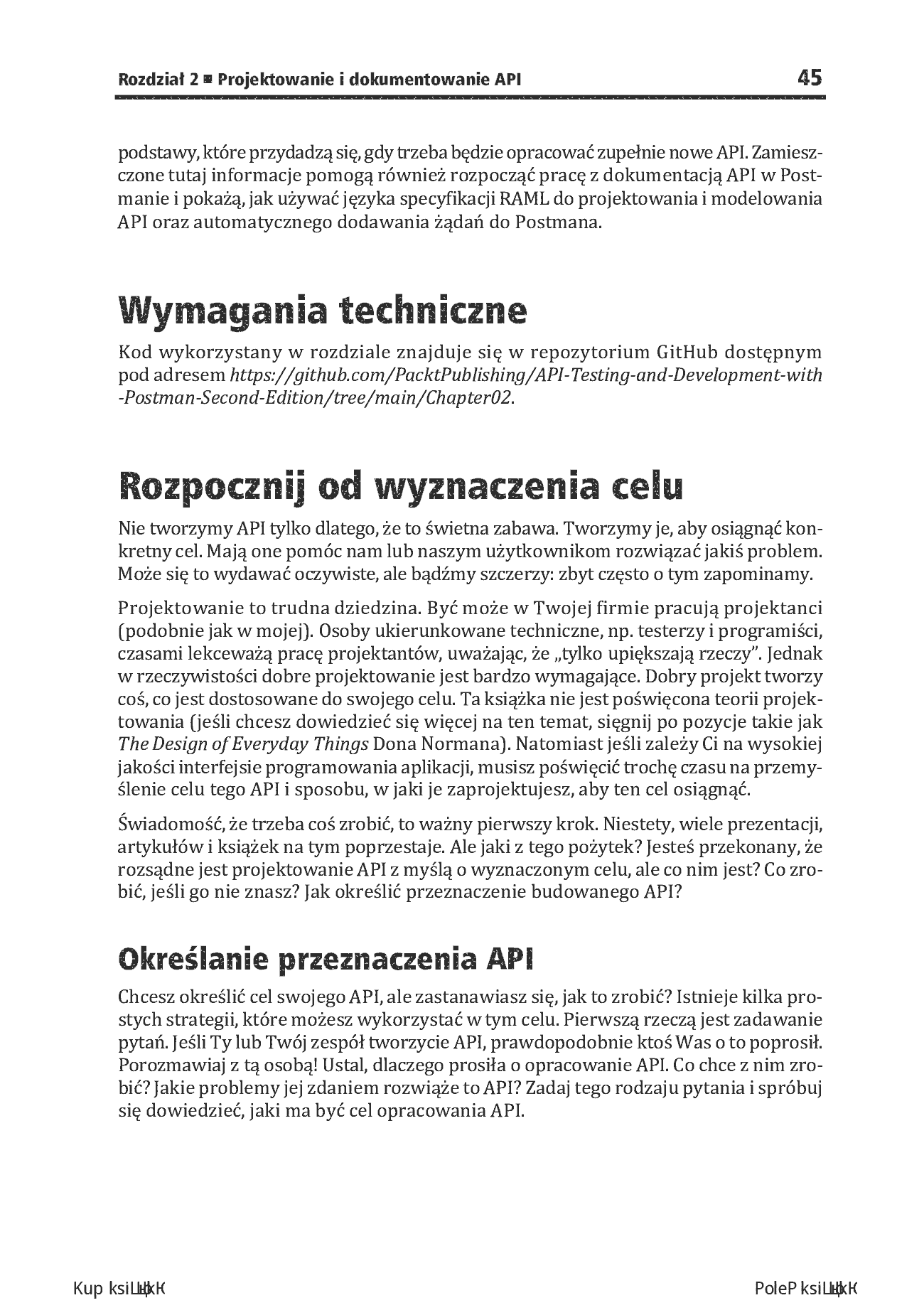 Fragment „Testowanie i rozwój API w Postmanie. Łatwe tworzenie, testowanie, debugowanie i zarządzanie API. Wydanie II” — strona 13 z 30