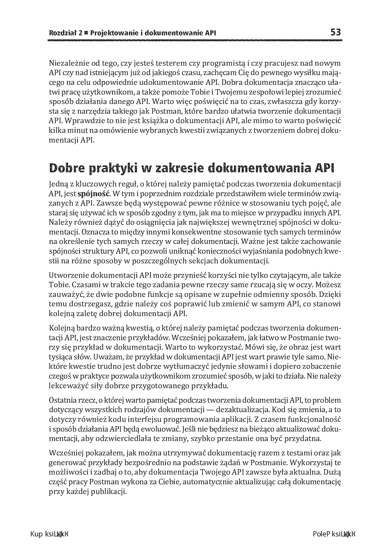 Fragment „Testowanie i rozwój API w Postmanie. Łatwe tworzenie, testowanie, debugowanie i zarządzanie API. Wydanie II” — strona 21 z 30