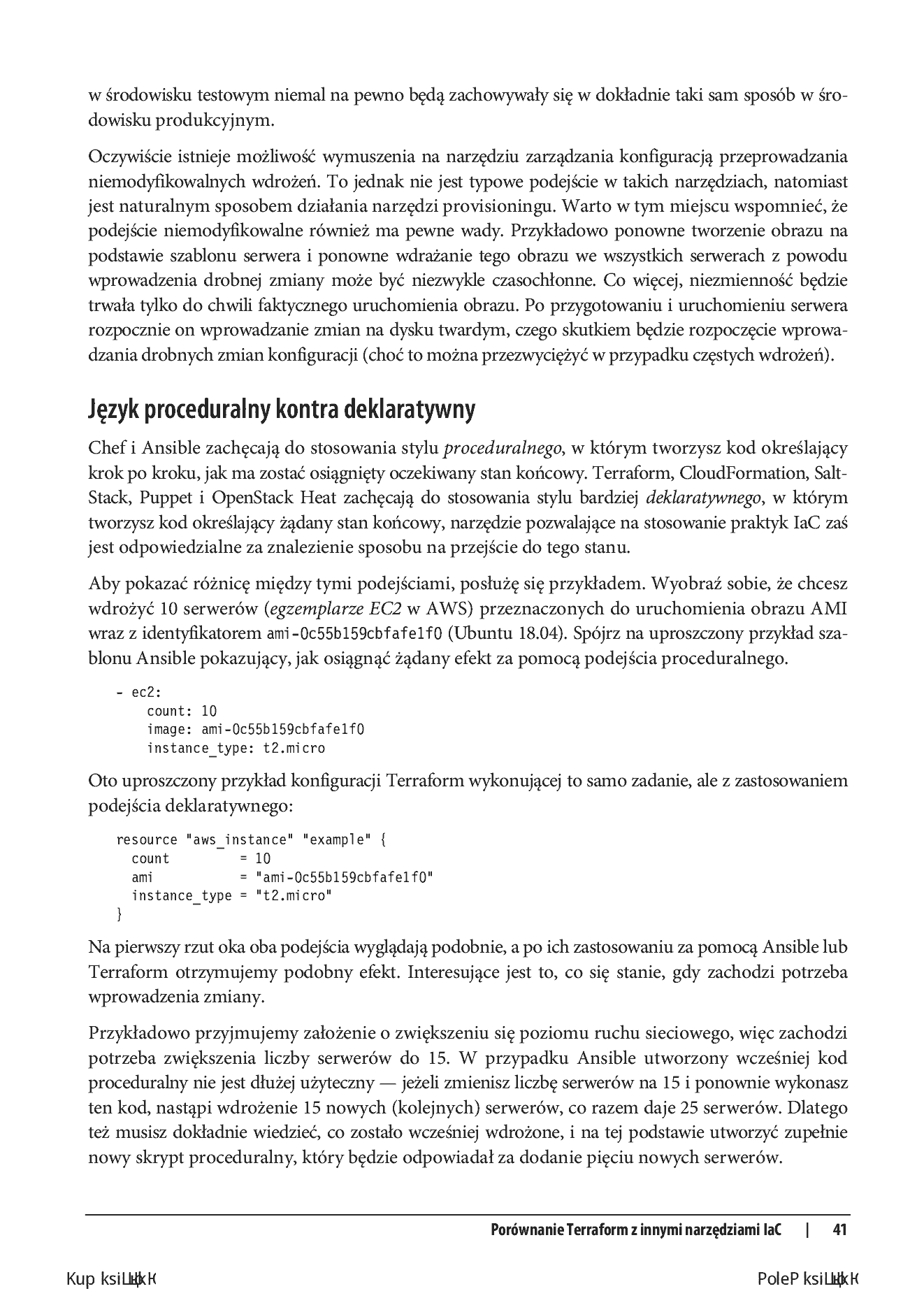 Fragment „Terraform. Krótkie wprowadzenie. Tworzenie infrastruktury za pomocą kodu. Wydanie II” — strona 27 z 30