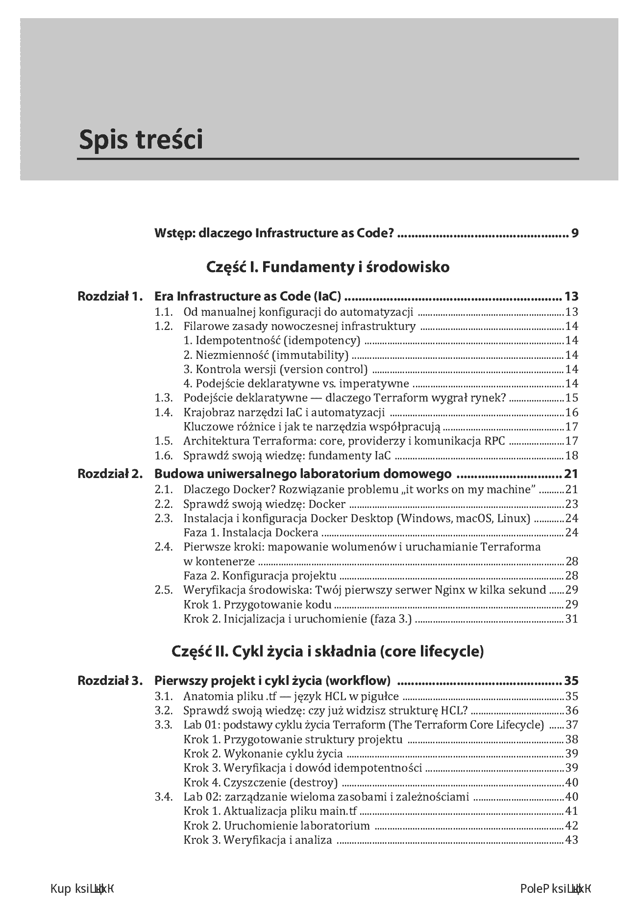 Fragment „Terraform w praktyce. Buduj i automatyzuj infrastrukturę chmurową oraz zarządzaj nią z wykorzystaniem Dockera” — strona 3 z 22