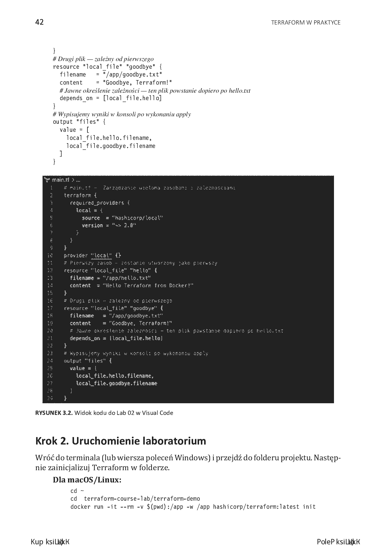 Fragment „Terraform w praktyce. Buduj i automatyzuj infrastrukturę chmurową oraz zarządzaj nią z wykorzystaniem Dockera” — strona 16 z 22