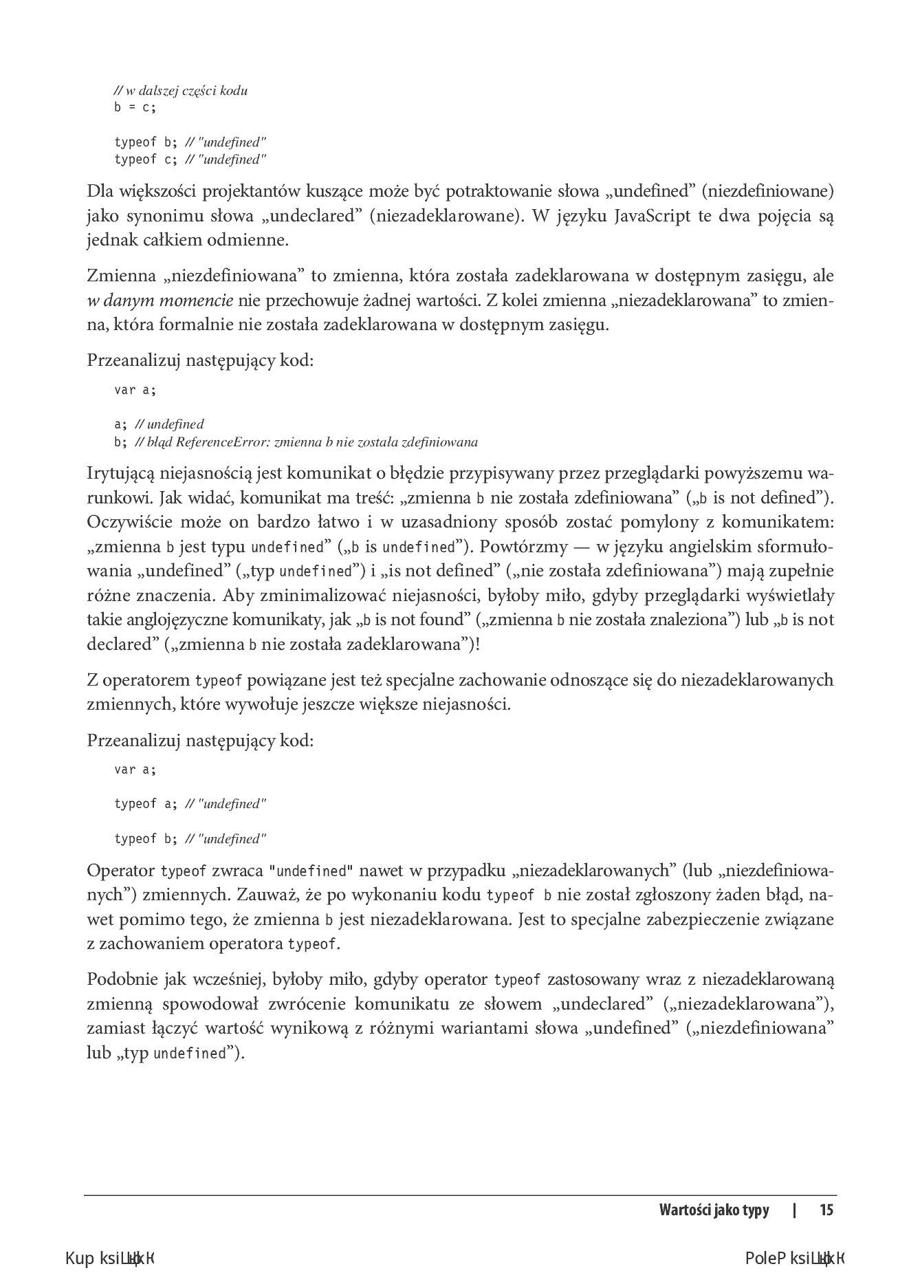 Fragment „Tajniki języka JavaScript. Typy i składnia” — strona 9 z 16