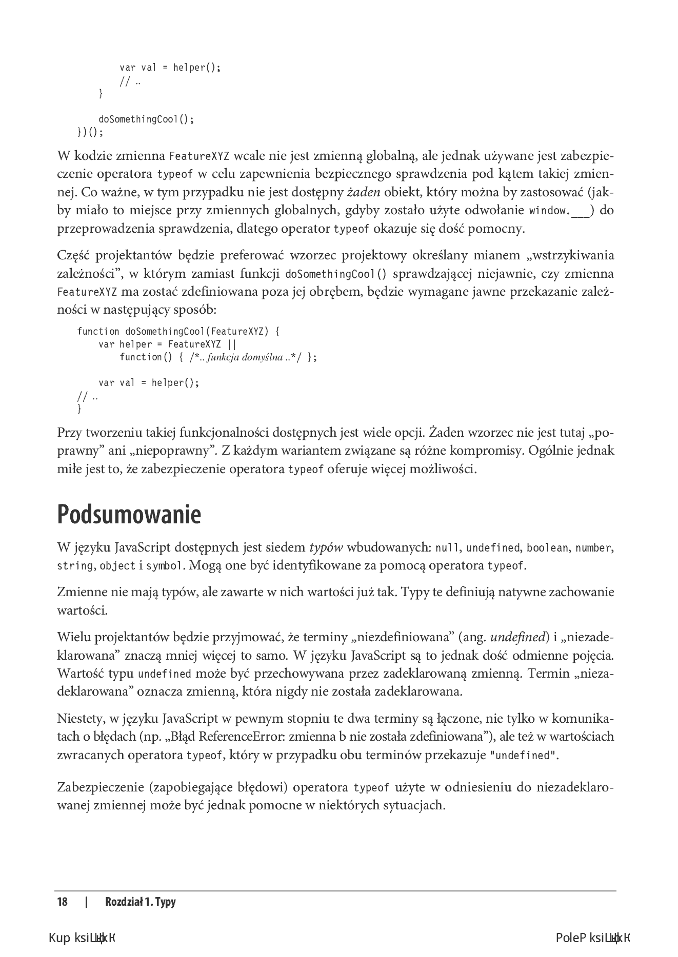 Fragment „Tajniki języka JavaScript. Typy i składnia” — strona 12 z 16