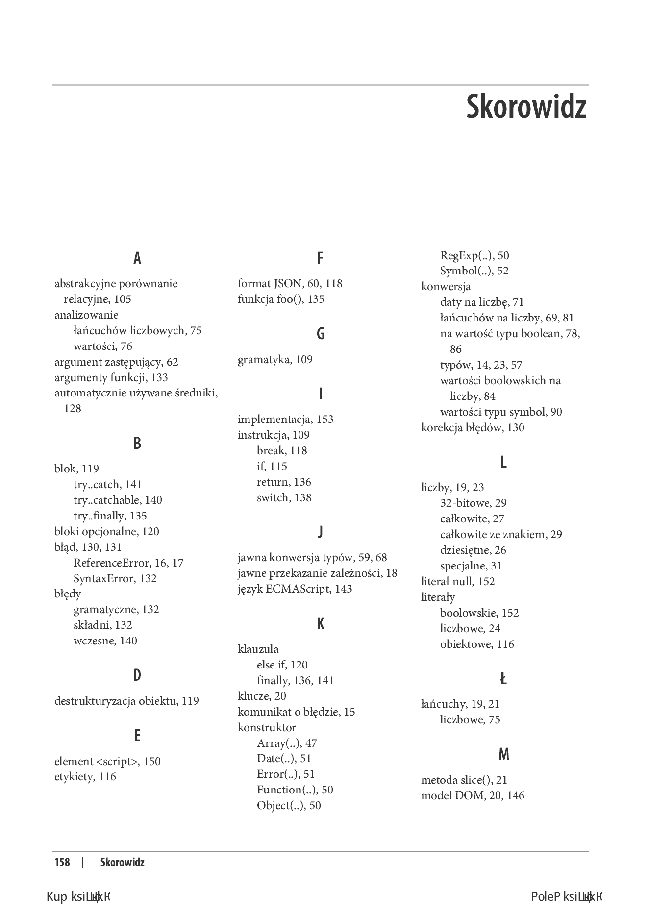 Fragment „Tajniki języka JavaScript. Typy i składnia” — strona 13 z 16