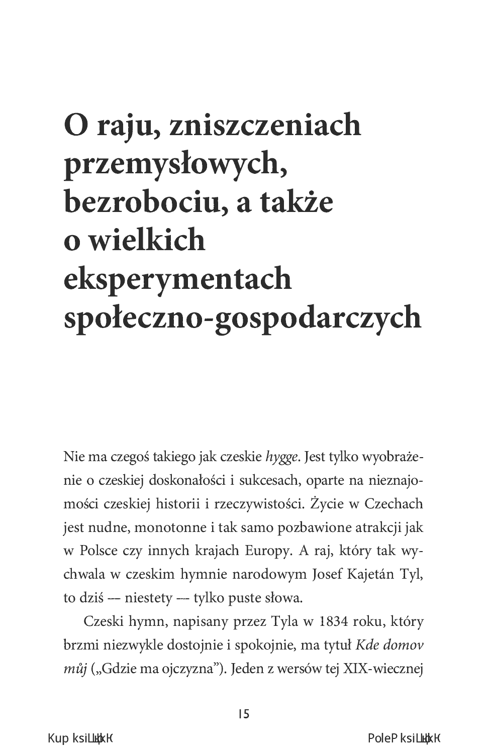 Fragment „To nie jest raj. Szkice o współczesnych Czechach” — strona 3 z 16