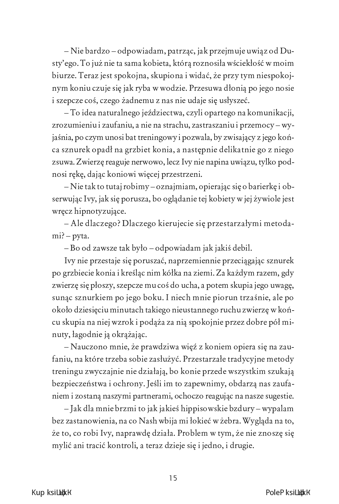 Fragment „Trening uczuć. Ranczo Srebrzyste Sosny #2” — strona 9 z 22