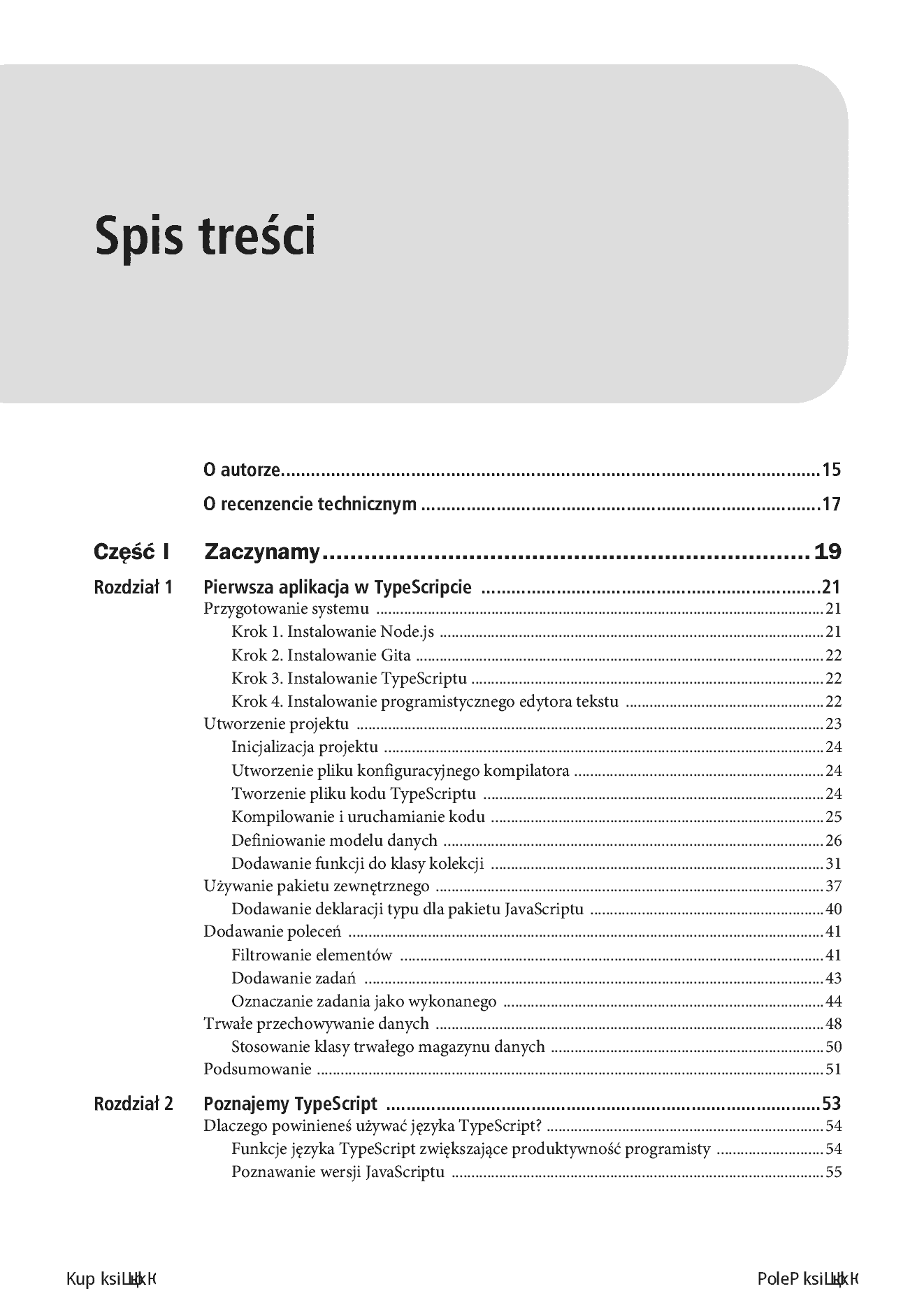 Fragment „TypeScript. Od początkującego do profesjonalisty” — strona 3 z 30