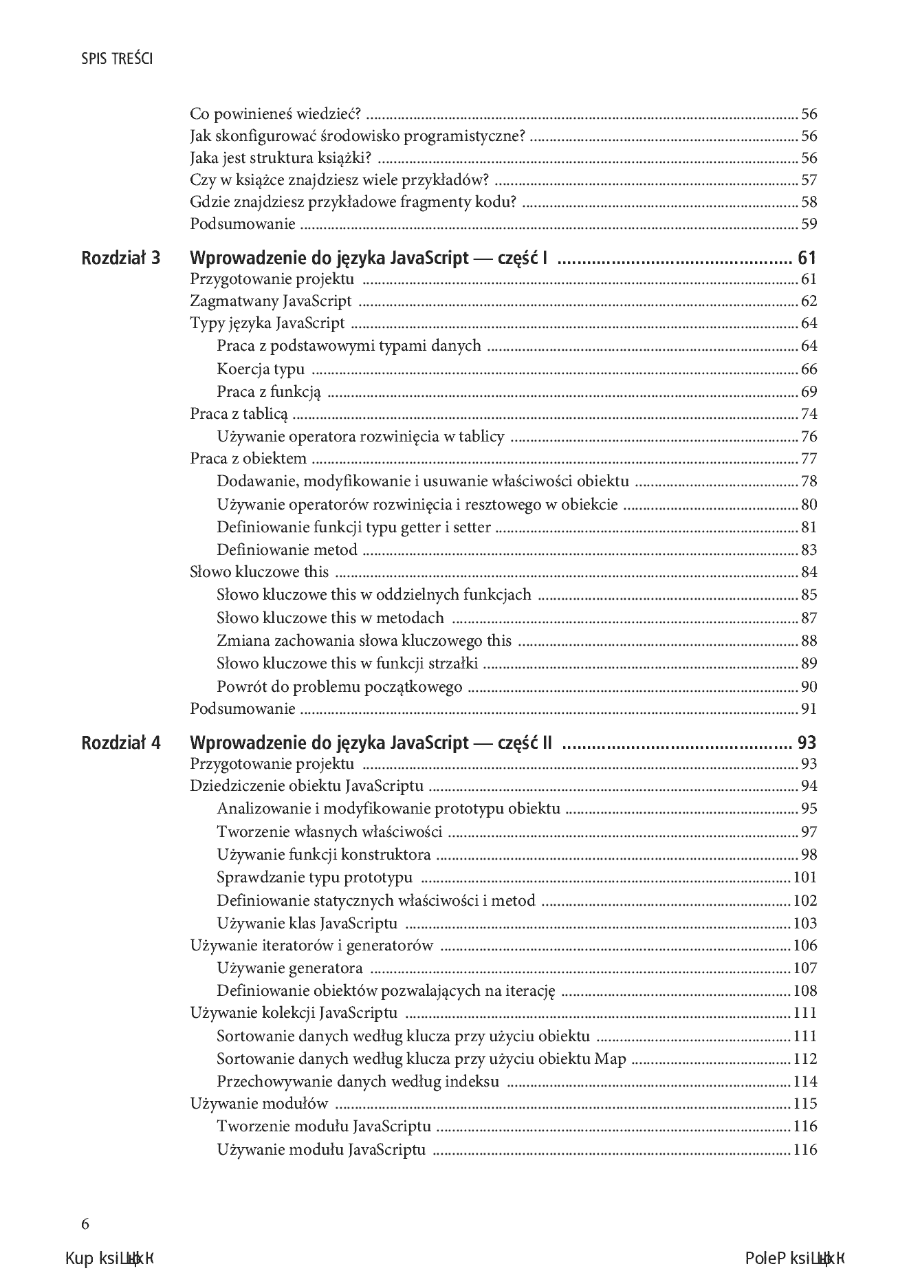 Fragment „TypeScript. Od początkującego do profesjonalisty” — strona 4 z 30