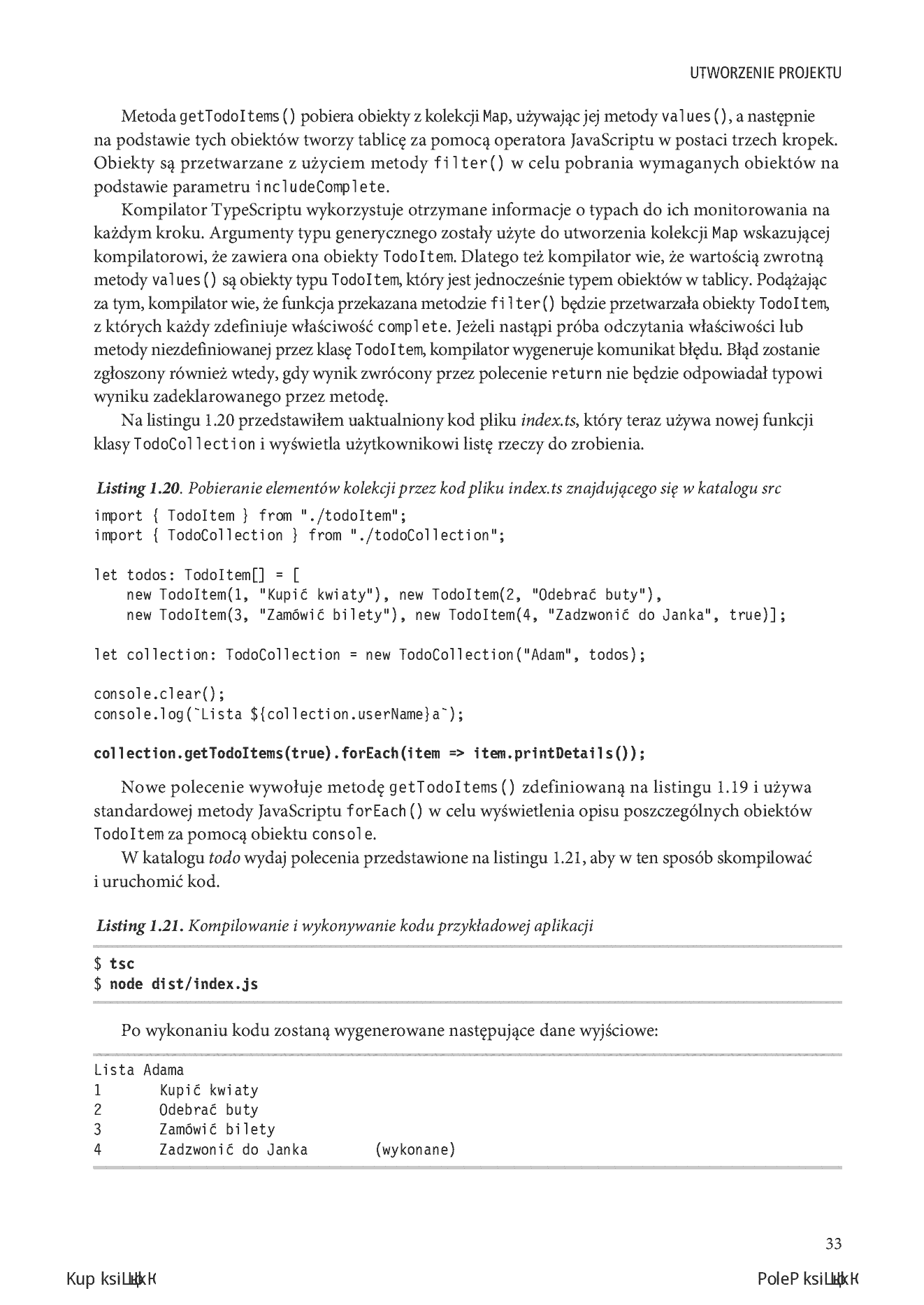 Fragment „TypeScript. Od początkującego do profesjonalisty” — strona 25 z 30