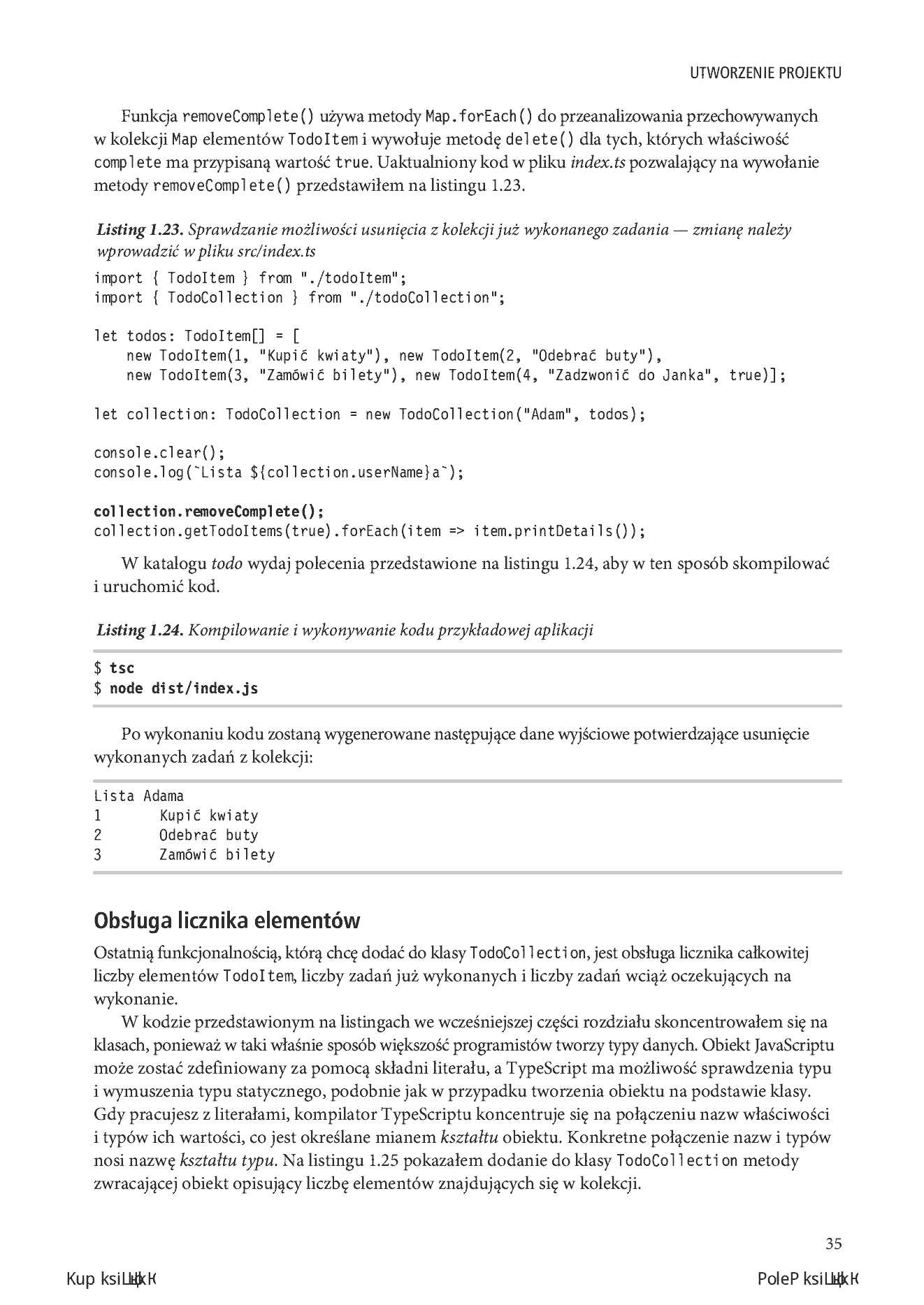 Fragment „TypeScript. Od początkującego do profesjonalisty” — strona 27 z 30