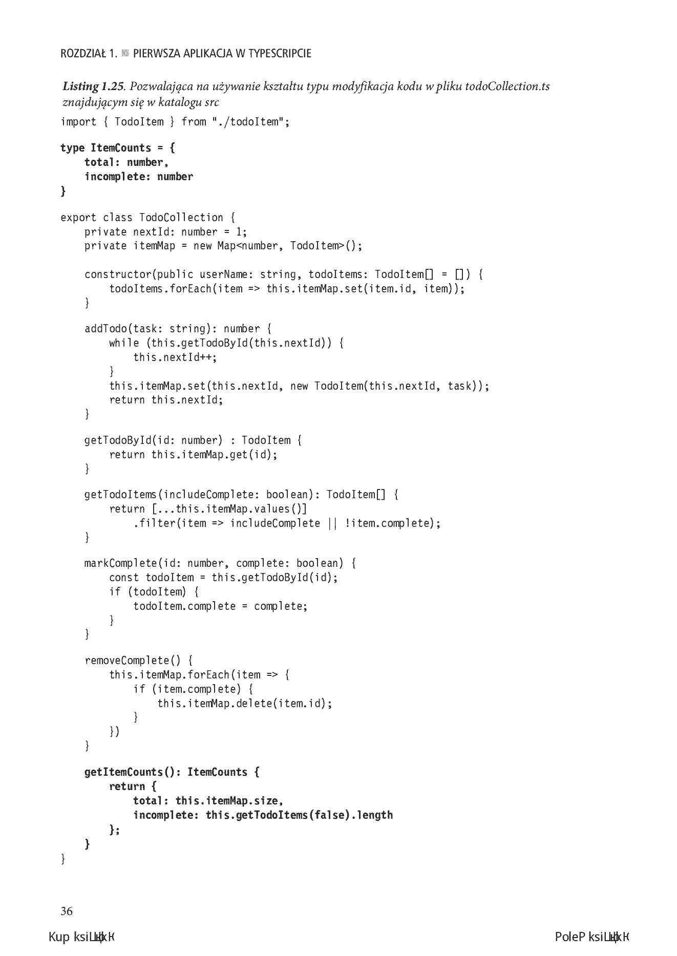 Fragment „TypeScript. Od początkującego do profesjonalisty” — strona 28 z 30