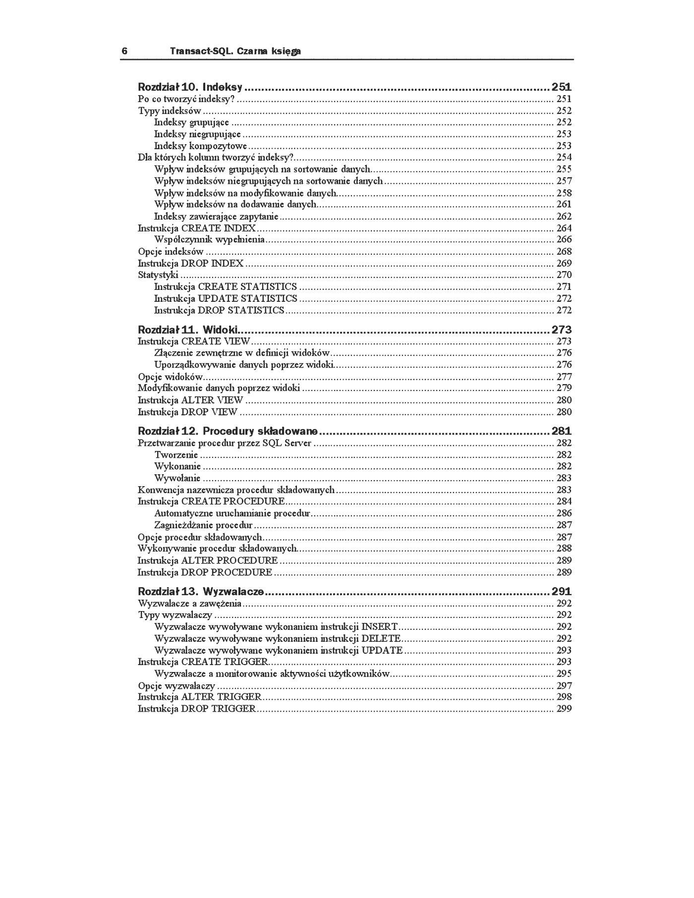 Fragment „Transact-SQL. Czarna księga” — strona 5 z 30