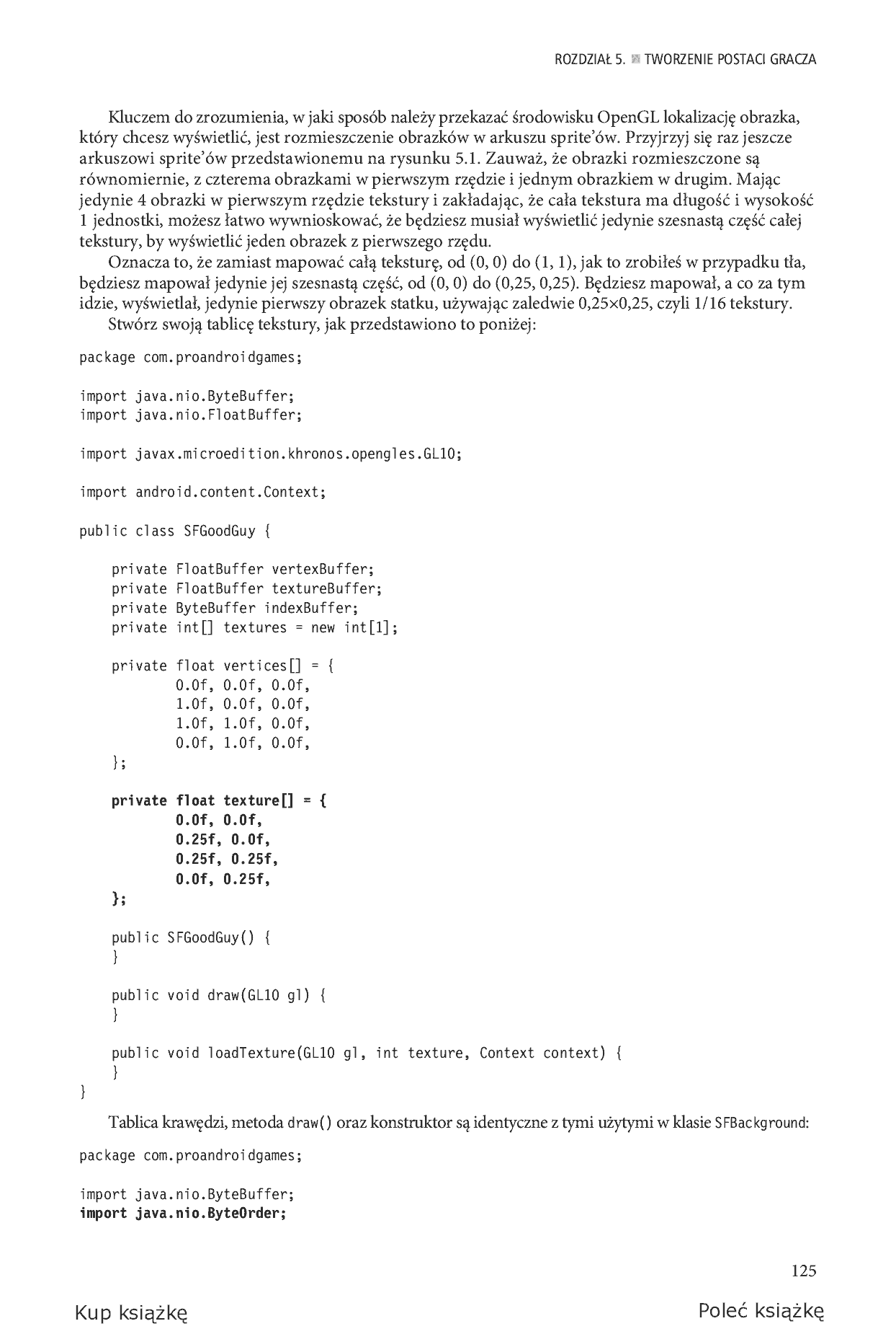 Fragment „Tworzenie gier na platformę Android 4” — strona 13 z 30