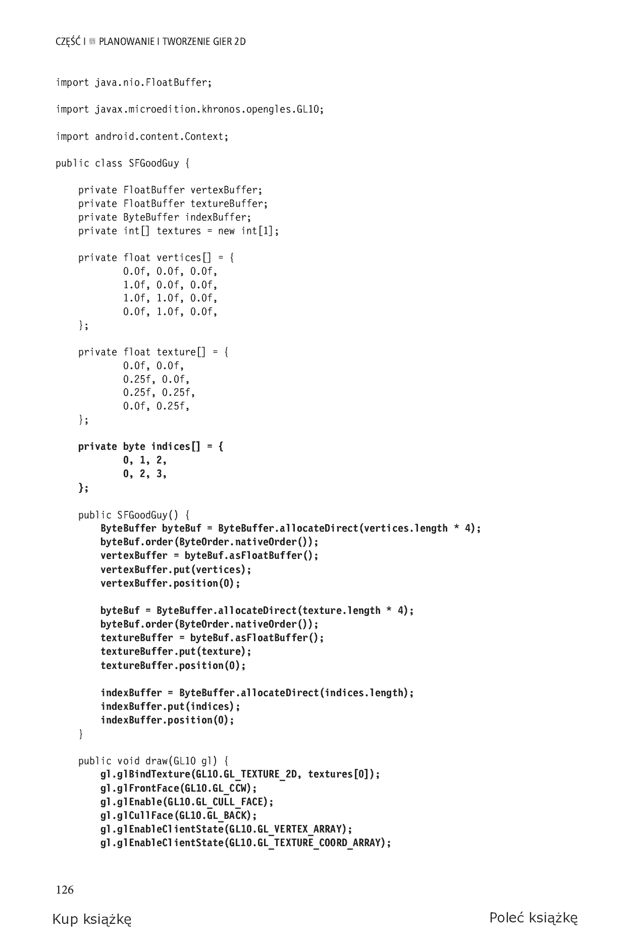 Fragment „Tworzenie gier na platformę Android 4” — strona 14 z 30