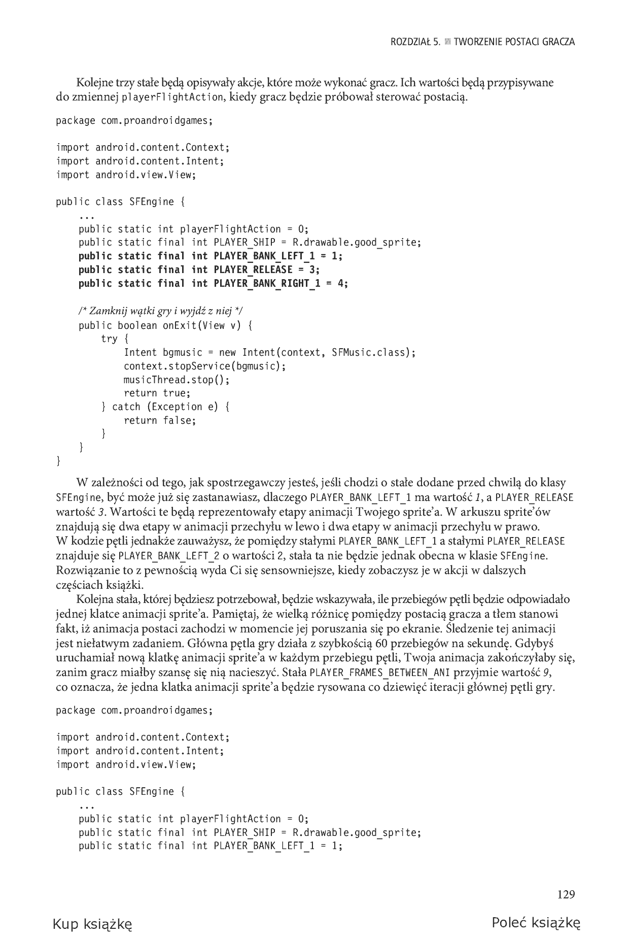 Fragment „Tworzenie gier na platformę Android 4” — strona 17 z 30