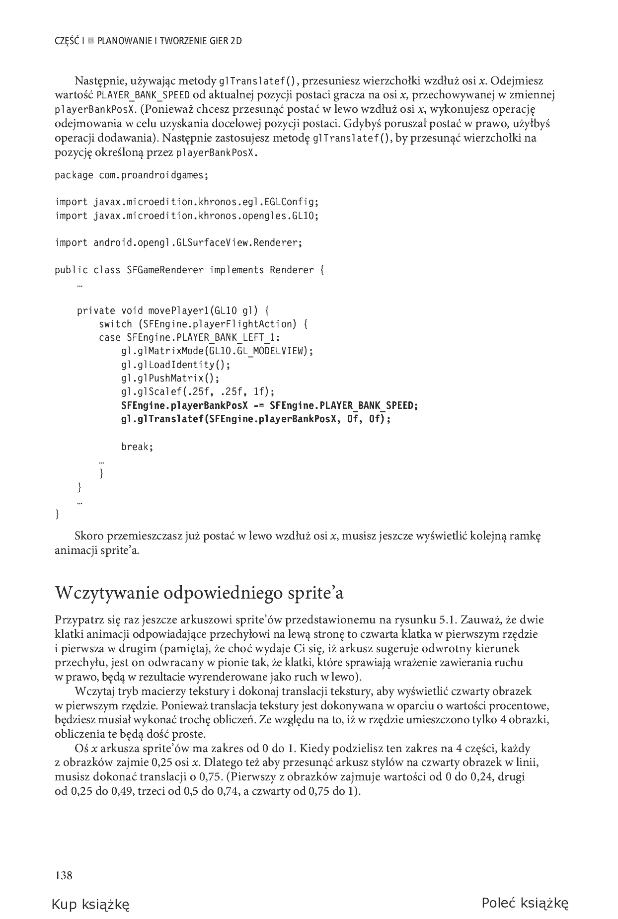 Fragment „Tworzenie gier na platformę Android 4” — strona 26 z 30