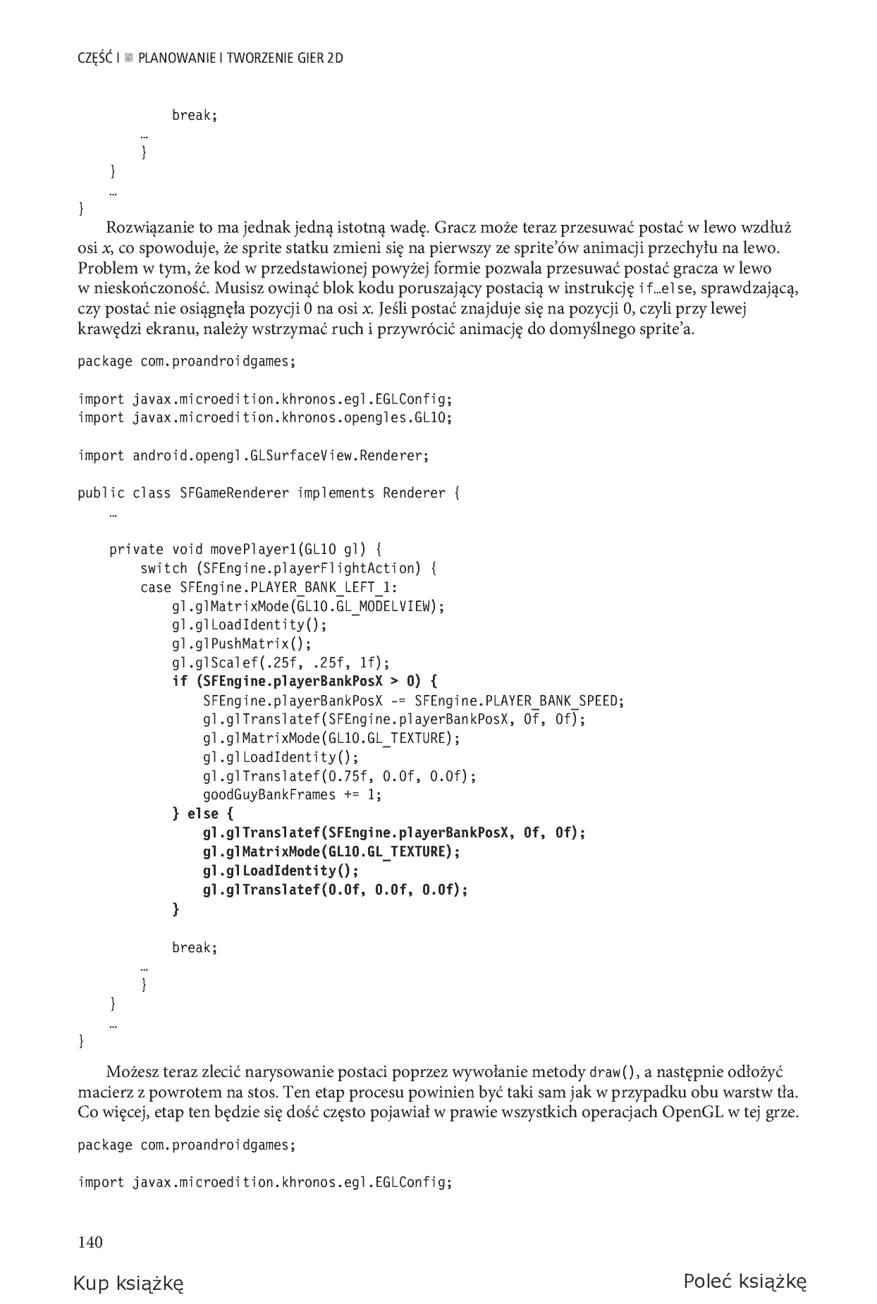 Fragment „Tworzenie gier na platformę Android 4” — strona 28 z 30