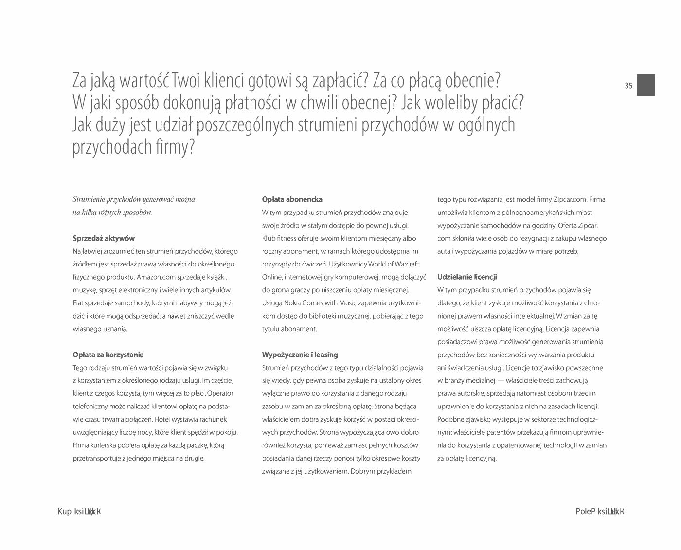Fragment „Tworzenie modeli biznesowych. Podręcznik wizjonera” — strona 25 z 30