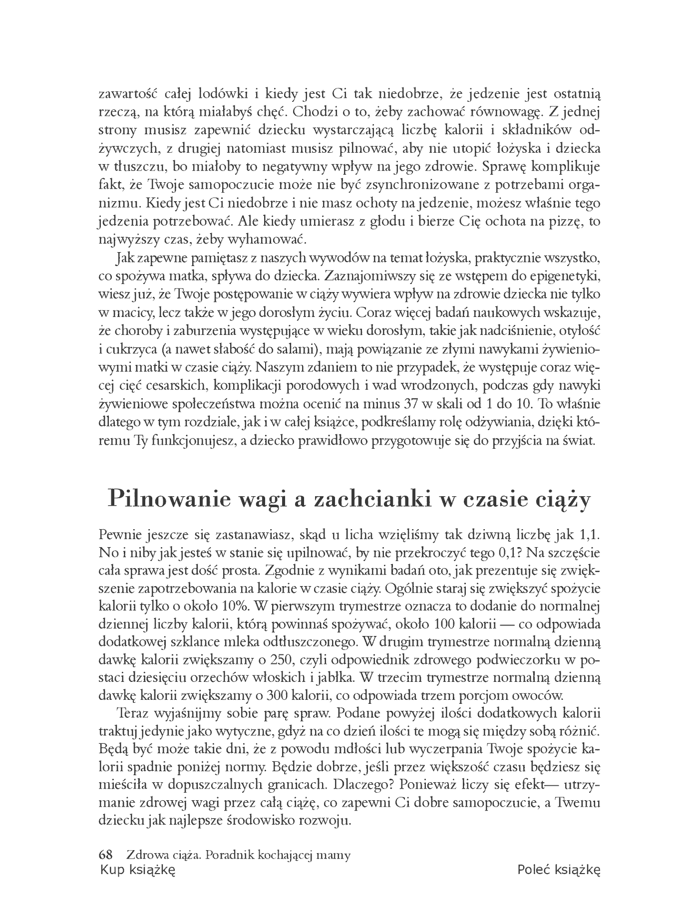 Fragment „Zdrowa ciąża. Poradnik kochającej mamy” — strona 6 z 30