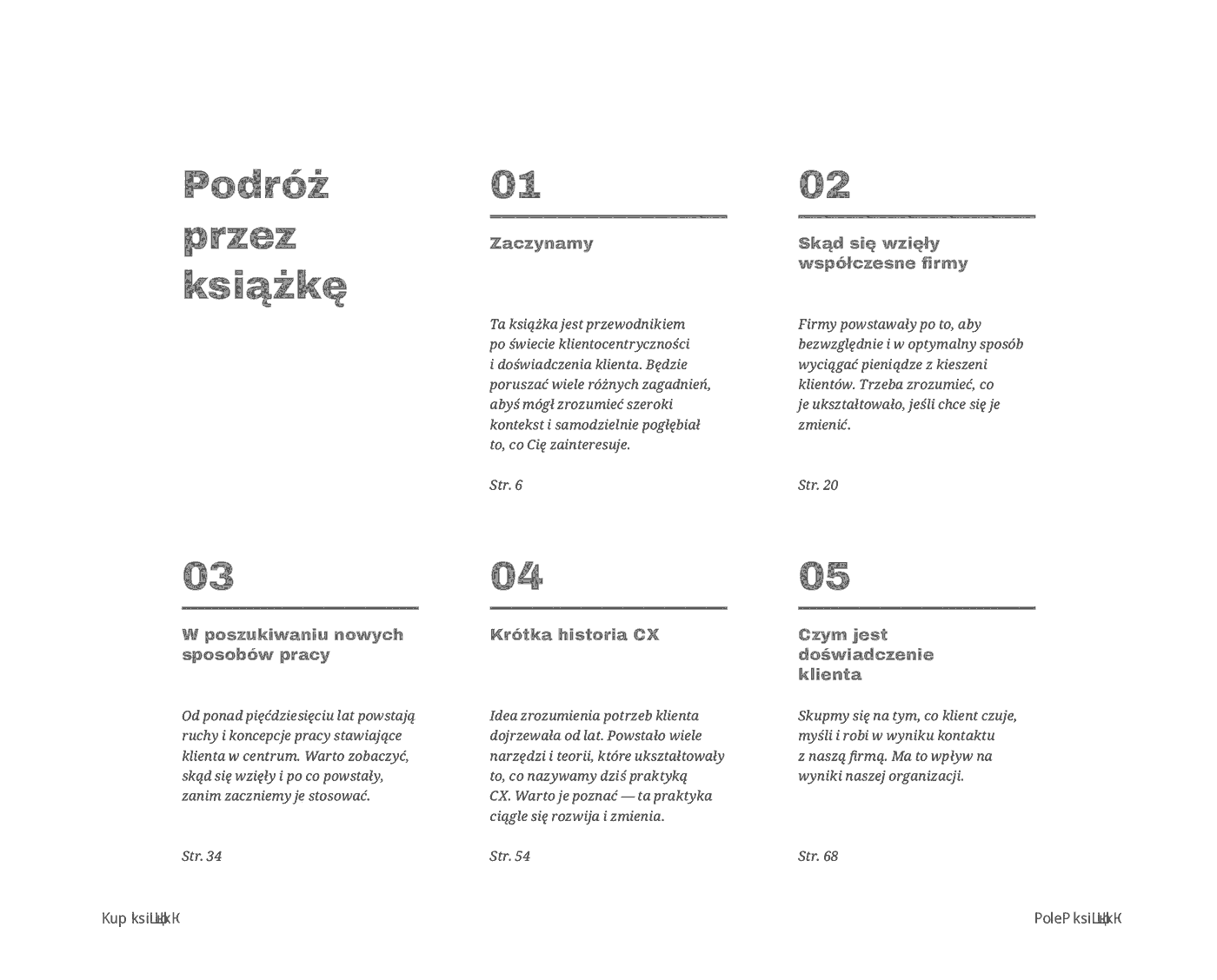 Fragment „Tworzenie doświadczeń klientów. Wydanie II poszerzone” — strona 6 z 20