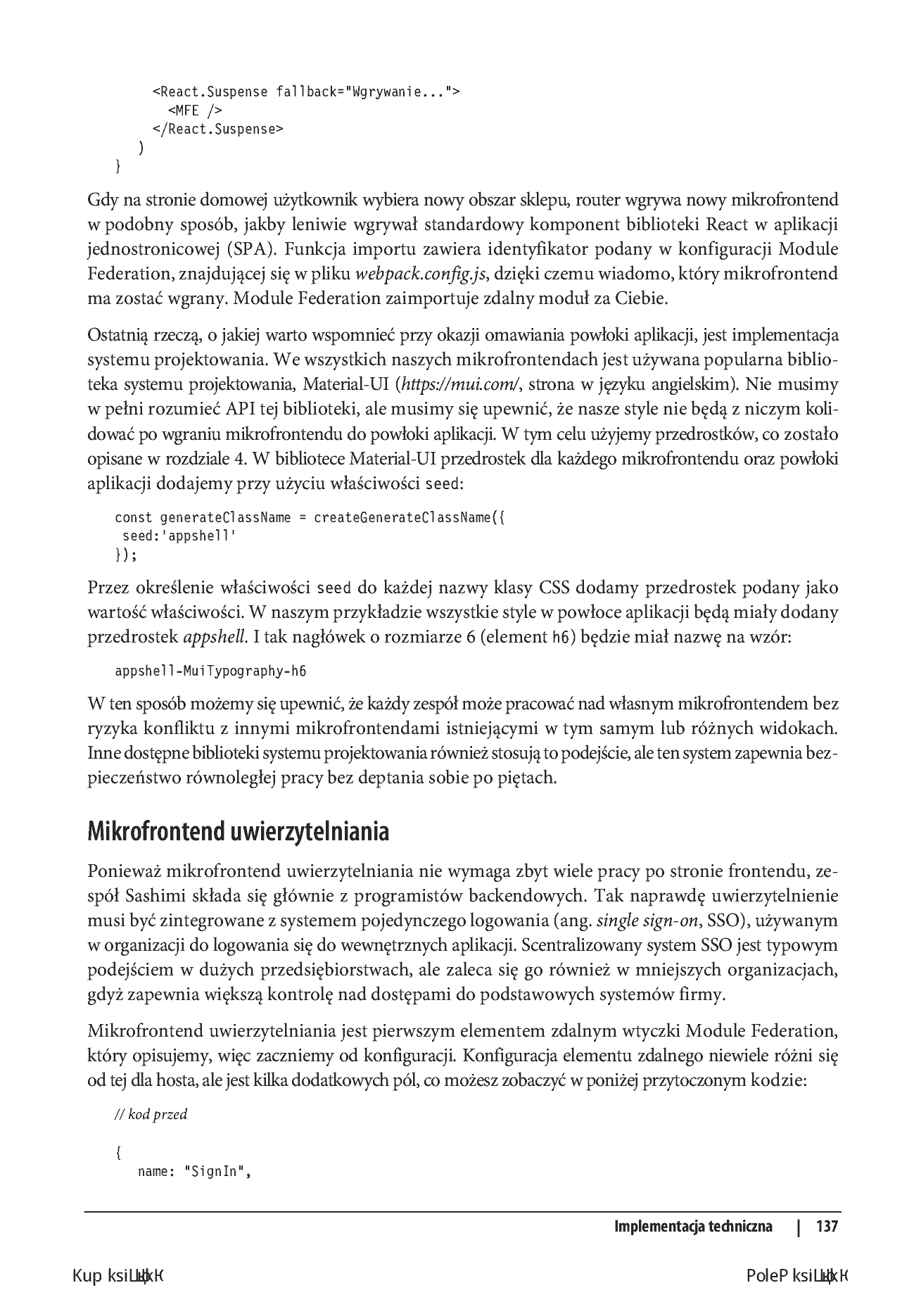 Fragment „Tworzenie mikrofrontendów. Skalowanie zespołów i projektów, nowe możliwości dla twórców oprogramowania” — strona 21 z 30