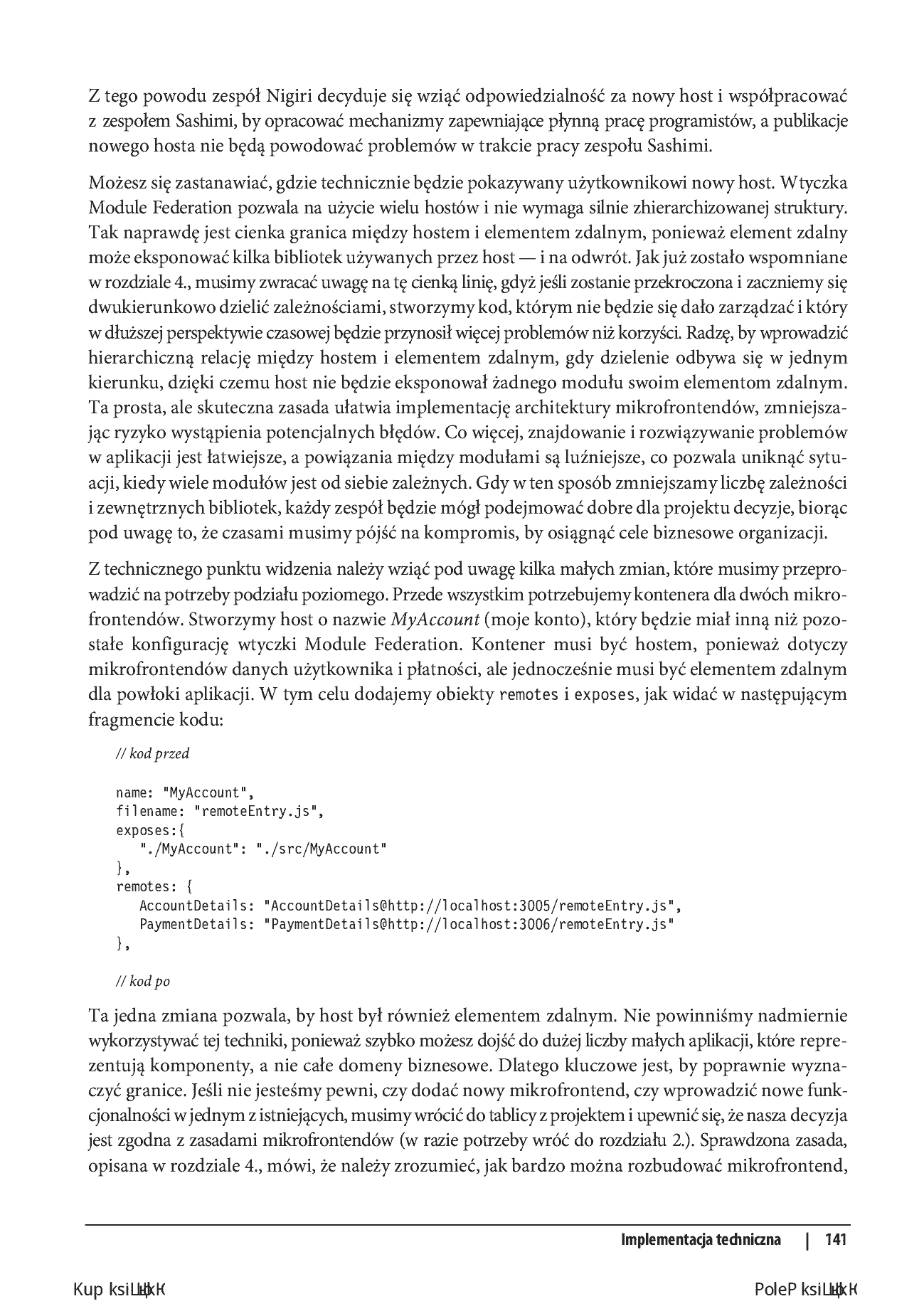 Fragment „Tworzenie mikrofrontendów. Skalowanie zespołów i projektów, nowe możliwości dla twórców oprogramowania” — strona 25 z 30