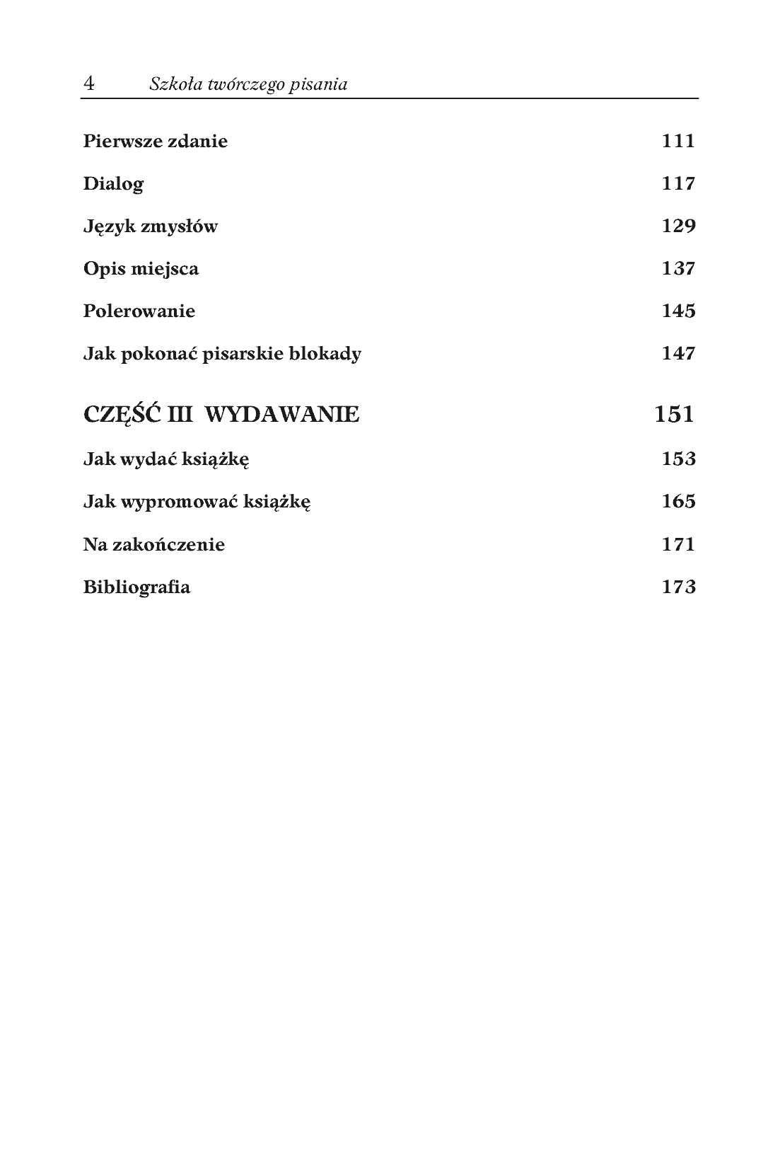 Fragment „Szkoła twórczego pisania. Jak zostać autorem bestsellerowych powieści” — strona 4 z 18