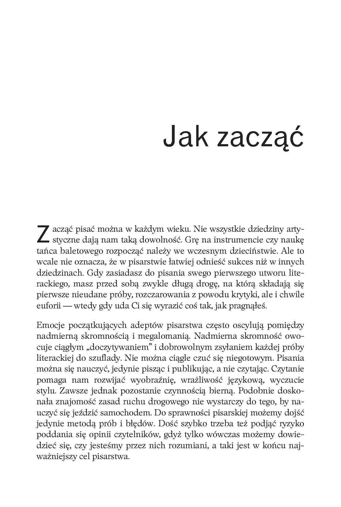 Fragment „Szkoła twórczego pisania. Jak zostać autorem bestsellerowych powieści” — strona 5 z 18