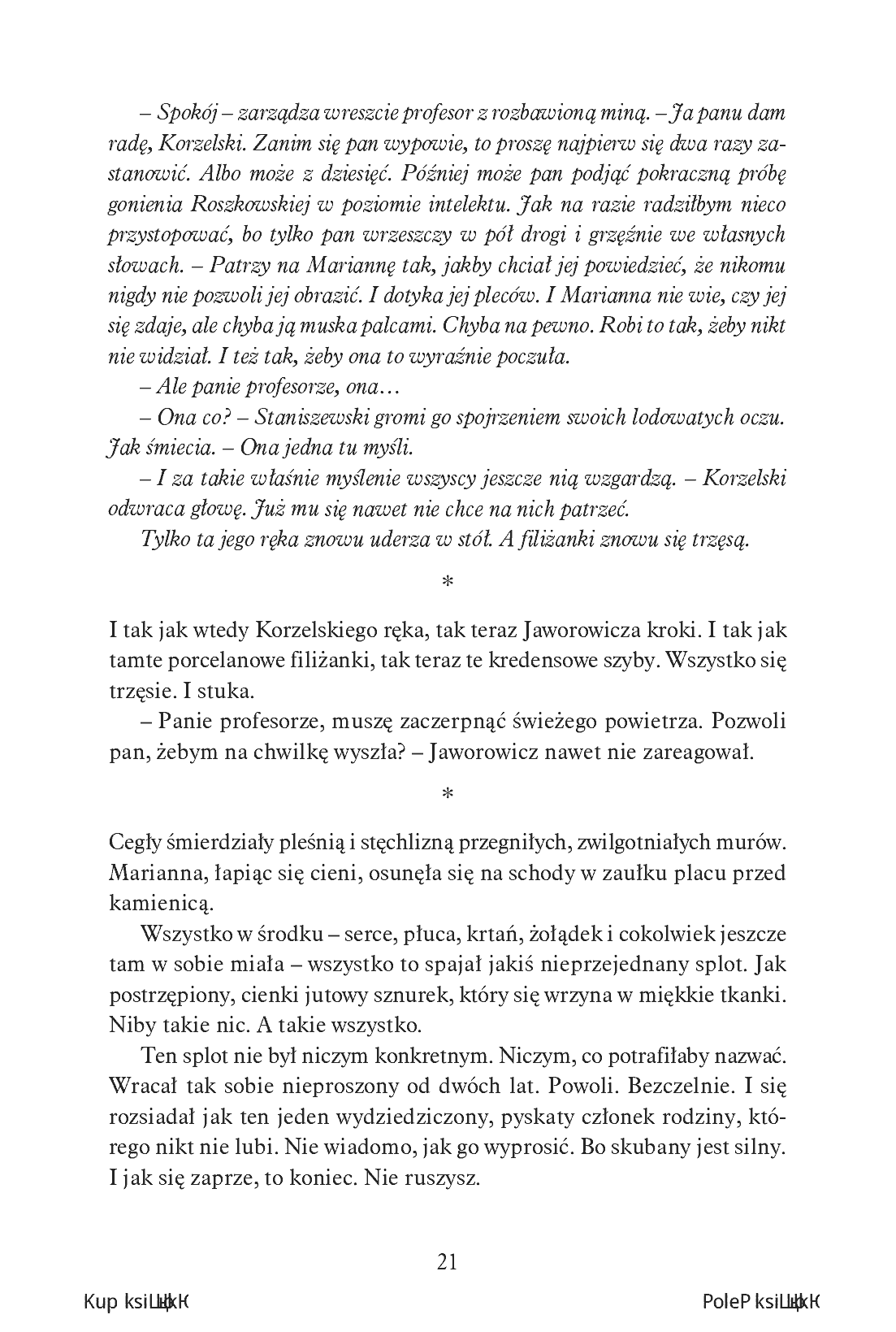 Fragment „Tylko mi okna zostawcie otwarte” — strona 19 z 28
