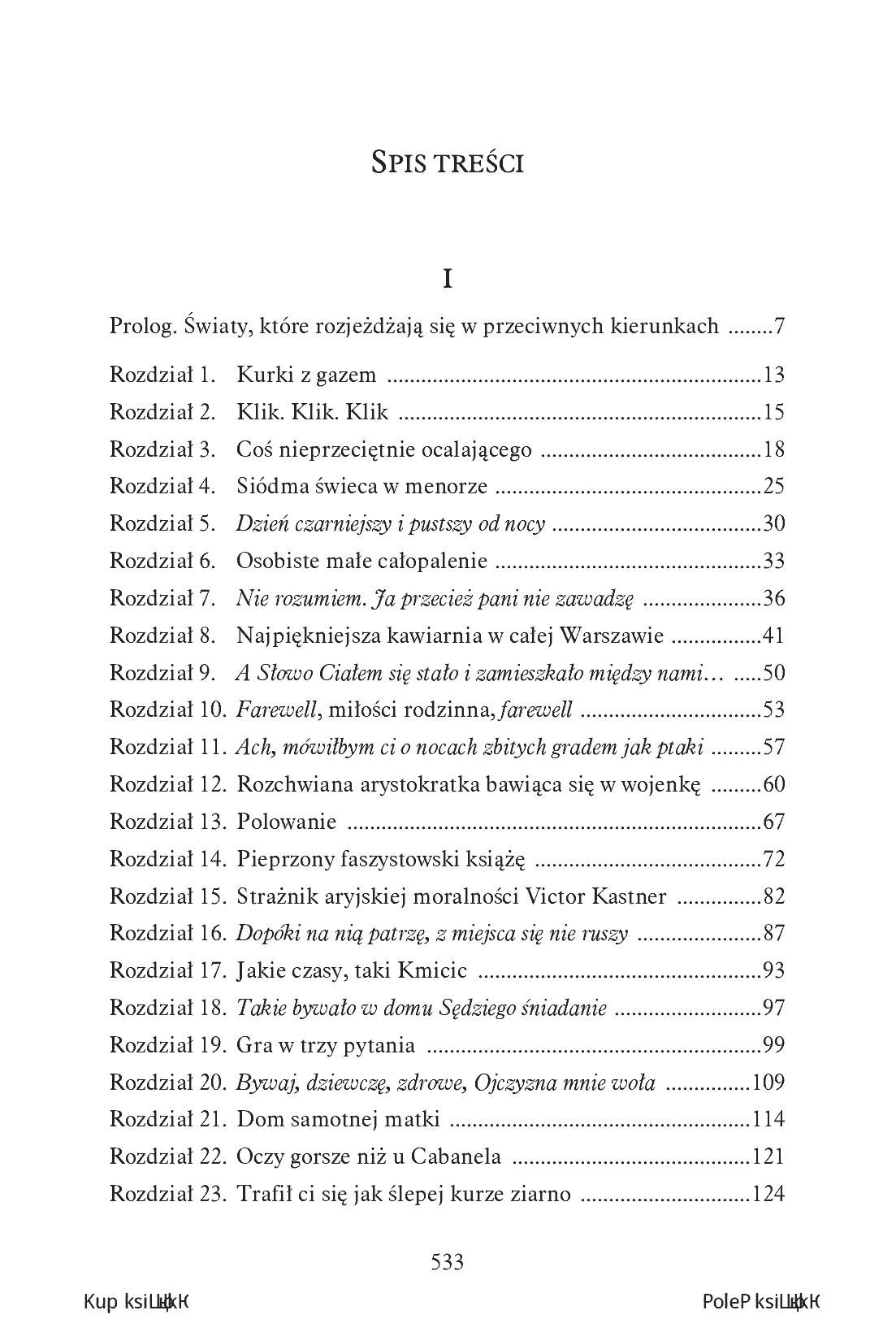 Fragment „Tylko mi okna zostawcie otwarte” — strona 23 z 28