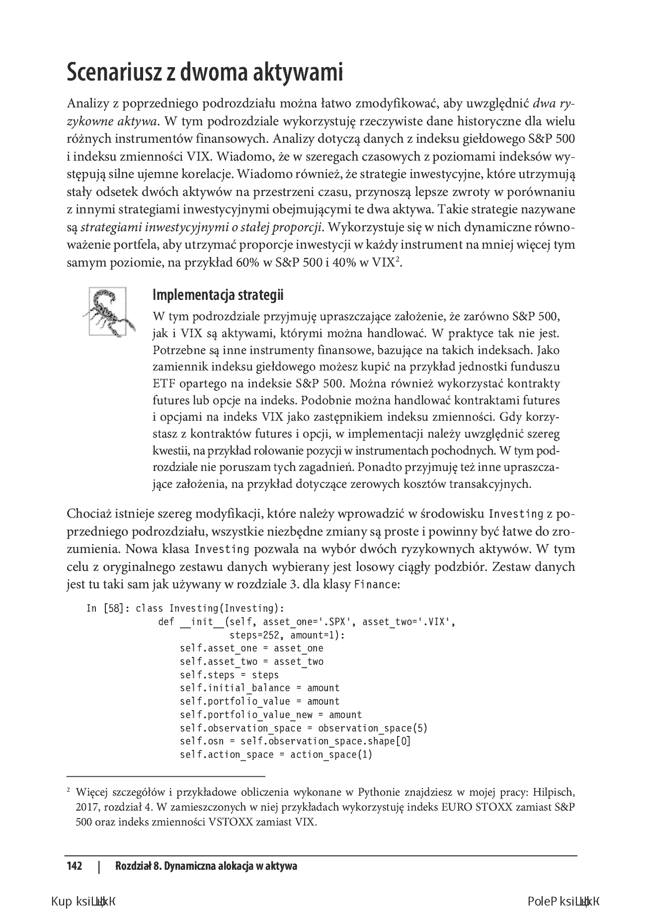 Fragment „Uczenie przez wzmacnianie w finansach. Wprowadzenie z wykorzystaniem Pythona” — strona 22 z 30