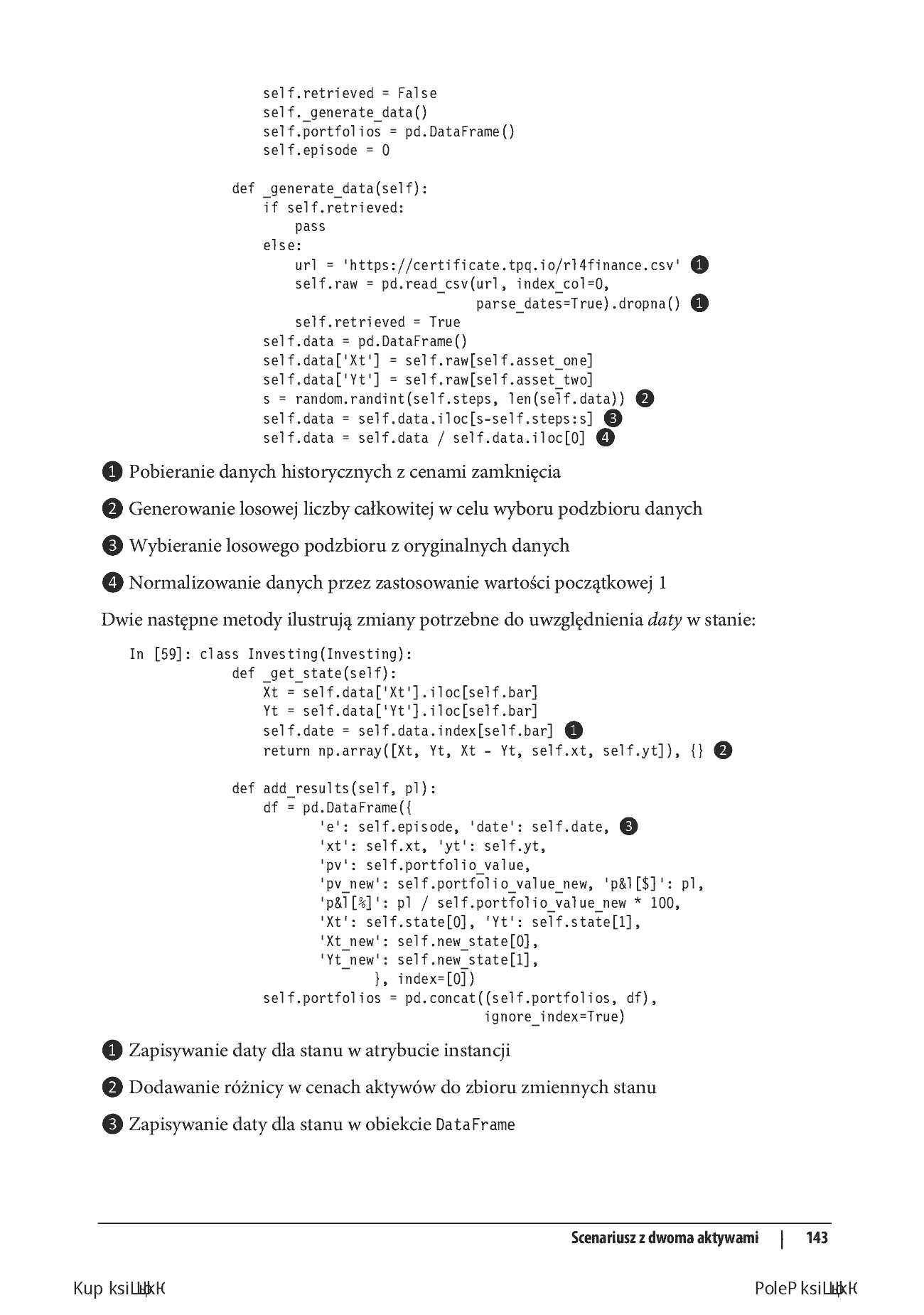 Fragment „Uczenie przez wzmacnianie w finansach. Wprowadzenie z wykorzystaniem Pythona” — strona 23 z 30
